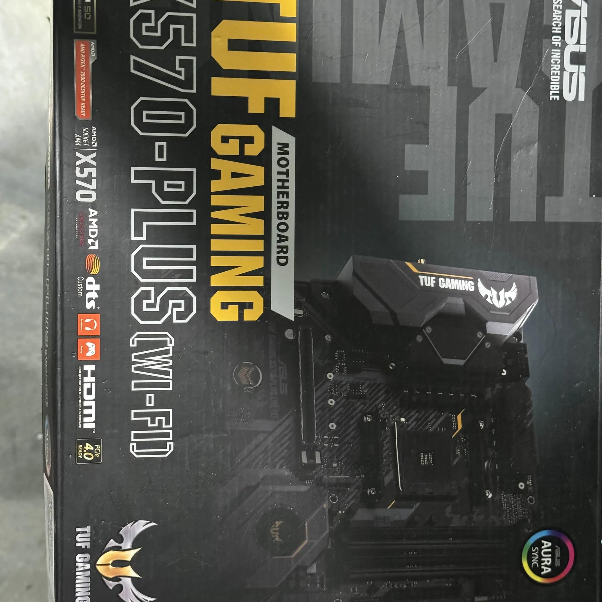 ASUS X570 TUF Plus Wifi (ALL ACCESSORIES INCLUDED, SEE DESCRIPTION)