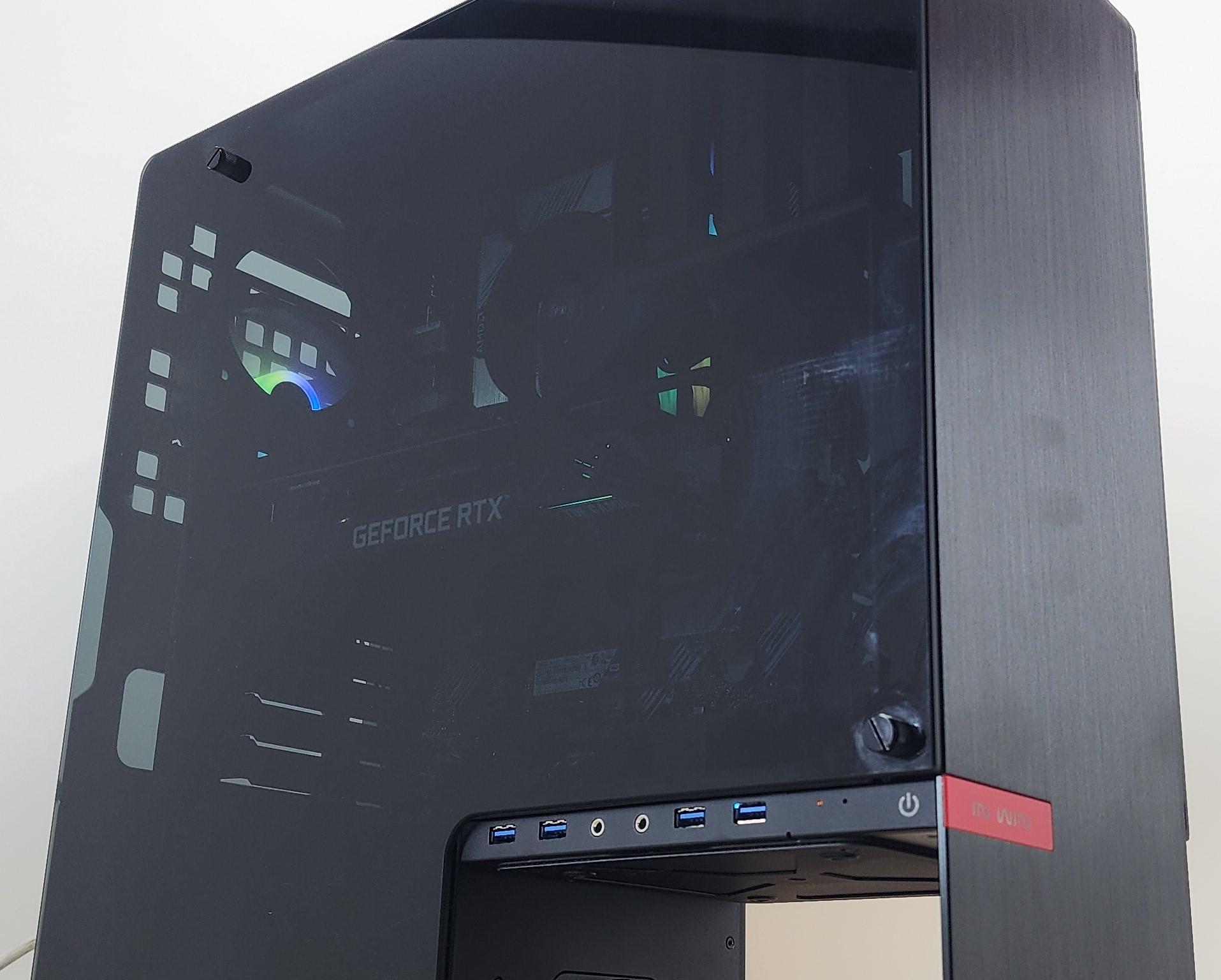 Gaming PC Ryzen 7 5700G 16GB RAM 500GB SSD RTX 3060 Ti 8GB Windows 11 Computer