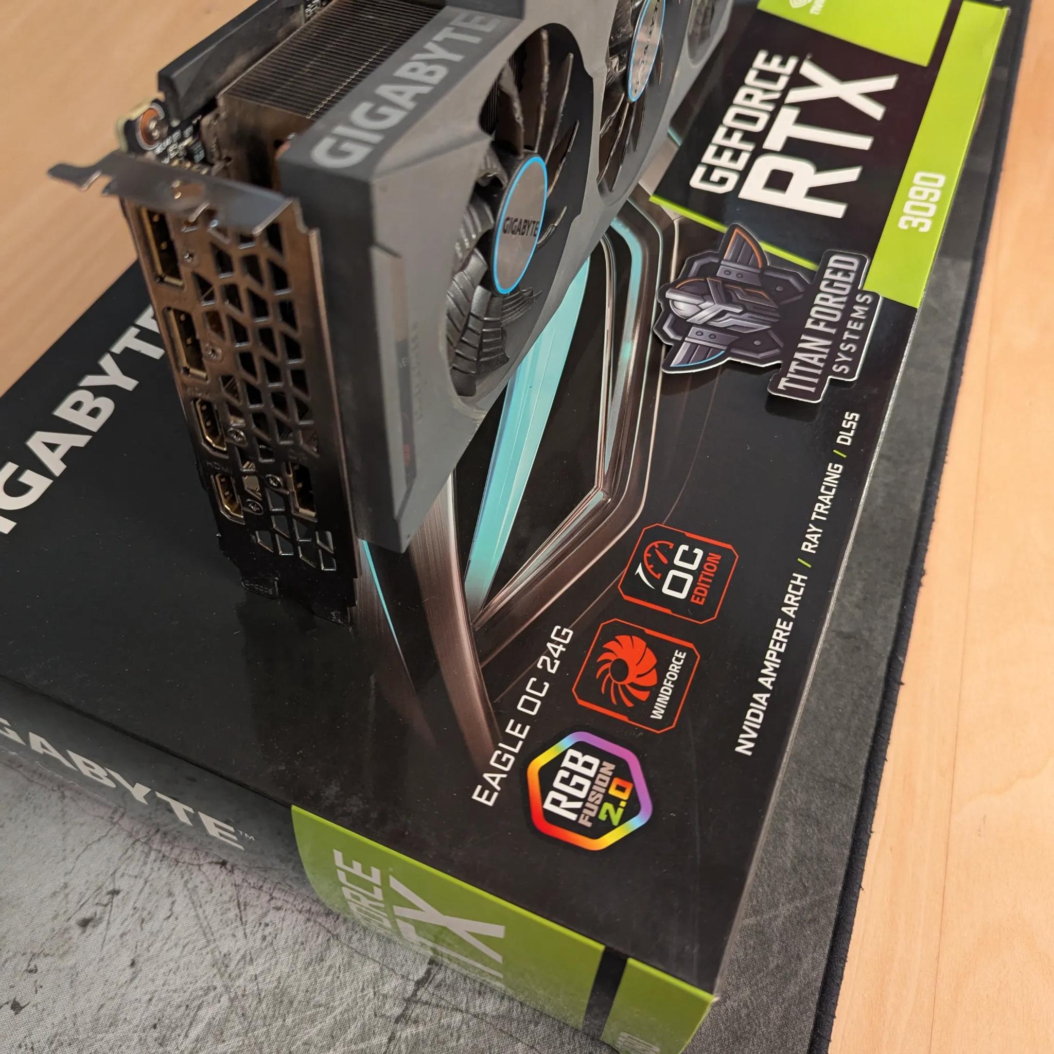 🔥 Gigabyte 3090 Eagle – 24GB VRAM | 4K Gaming + AI Monster | Massive Power 🎯