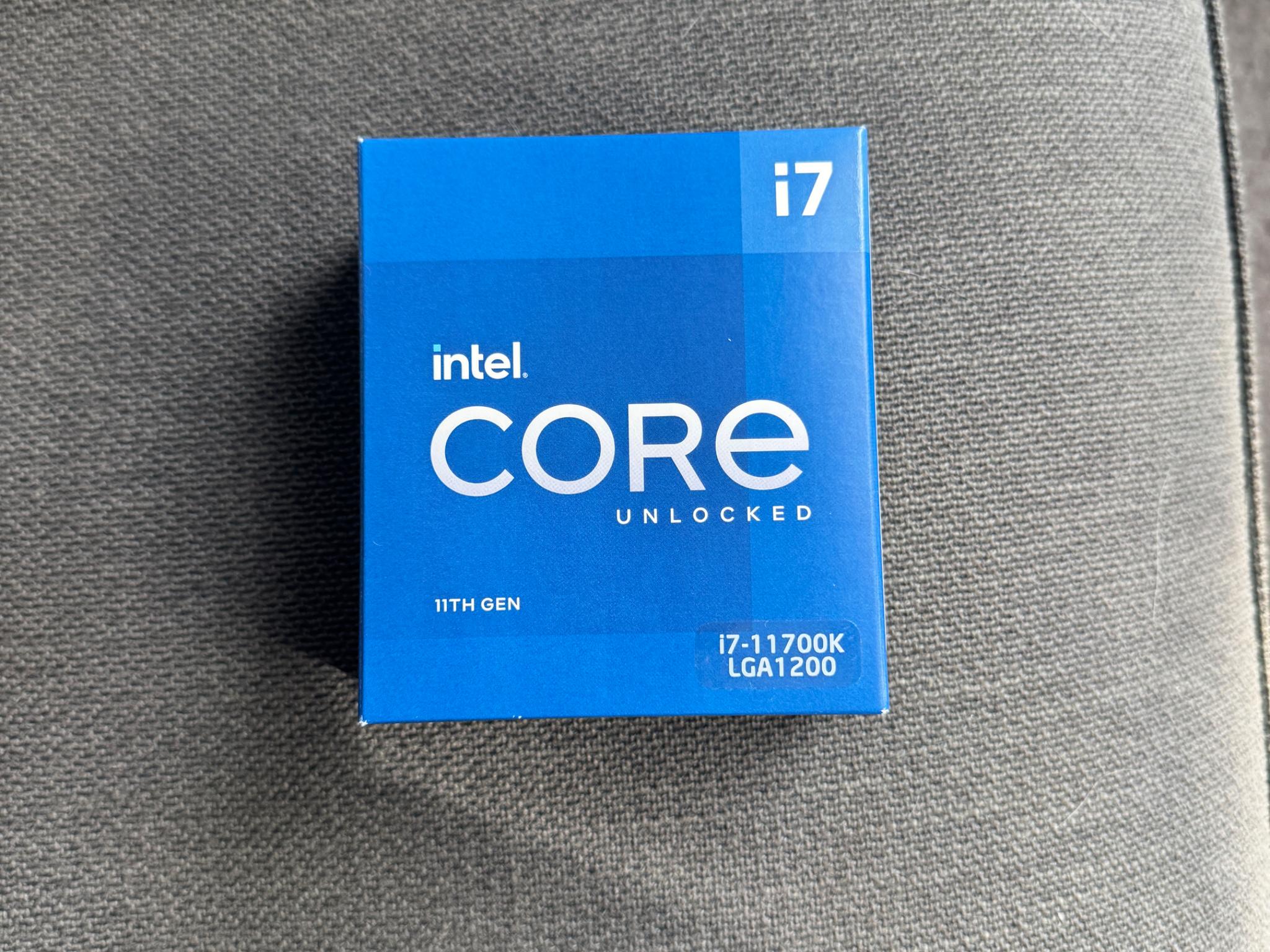 Intel Core i7-11700K – 8 Cores / 16 Threads – Great Condition