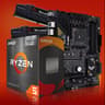 AMD Ryzen 5 5600X3D, ASUS TUF Gaming B550 Plus WiFi II DDR4, G.Skill Ripjaws V 16GB DDR4-3200
