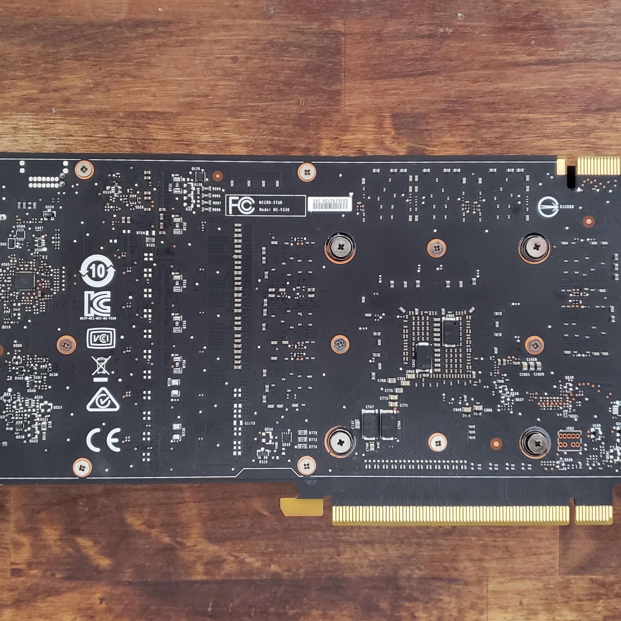 MSi GTX 1070 Aero 8G OC