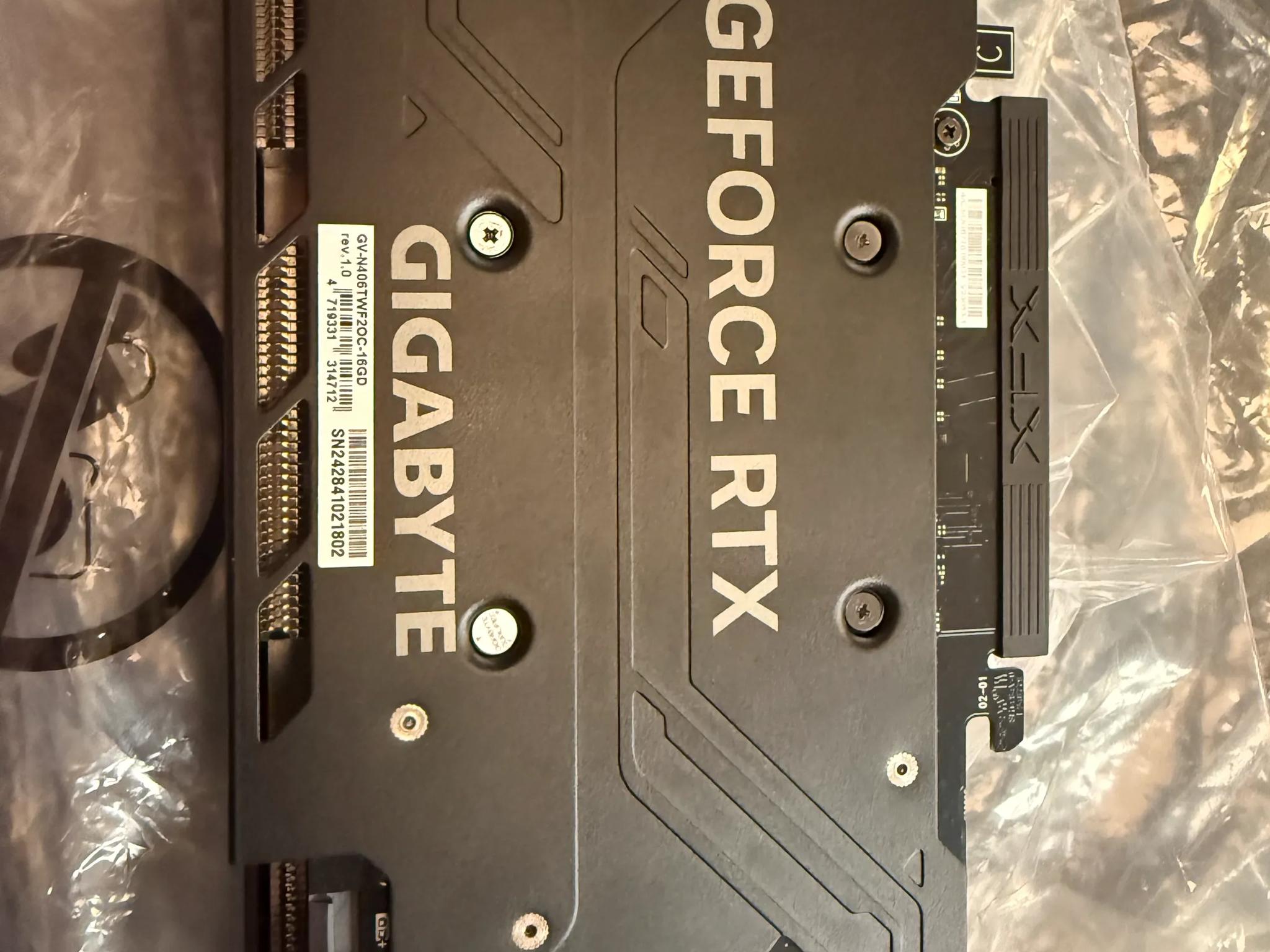 RTX 4060 Ti 16GB lightly for 2 months, no box.