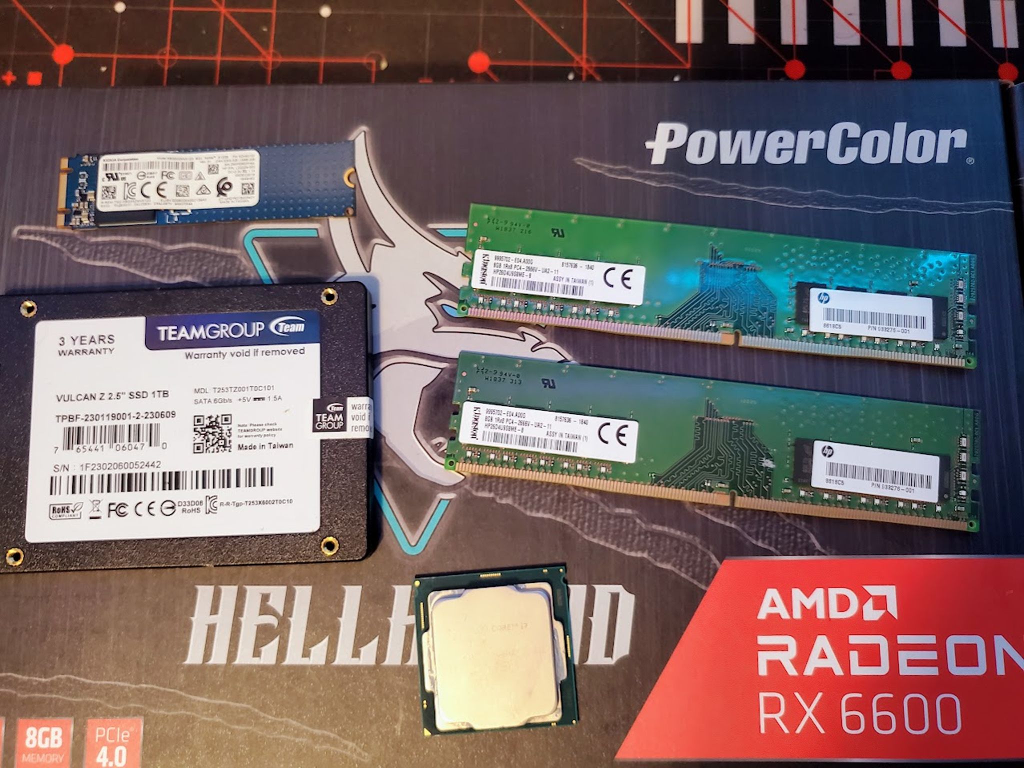 Intel Core I7-8700 | RX 6600 Value Office Gamer