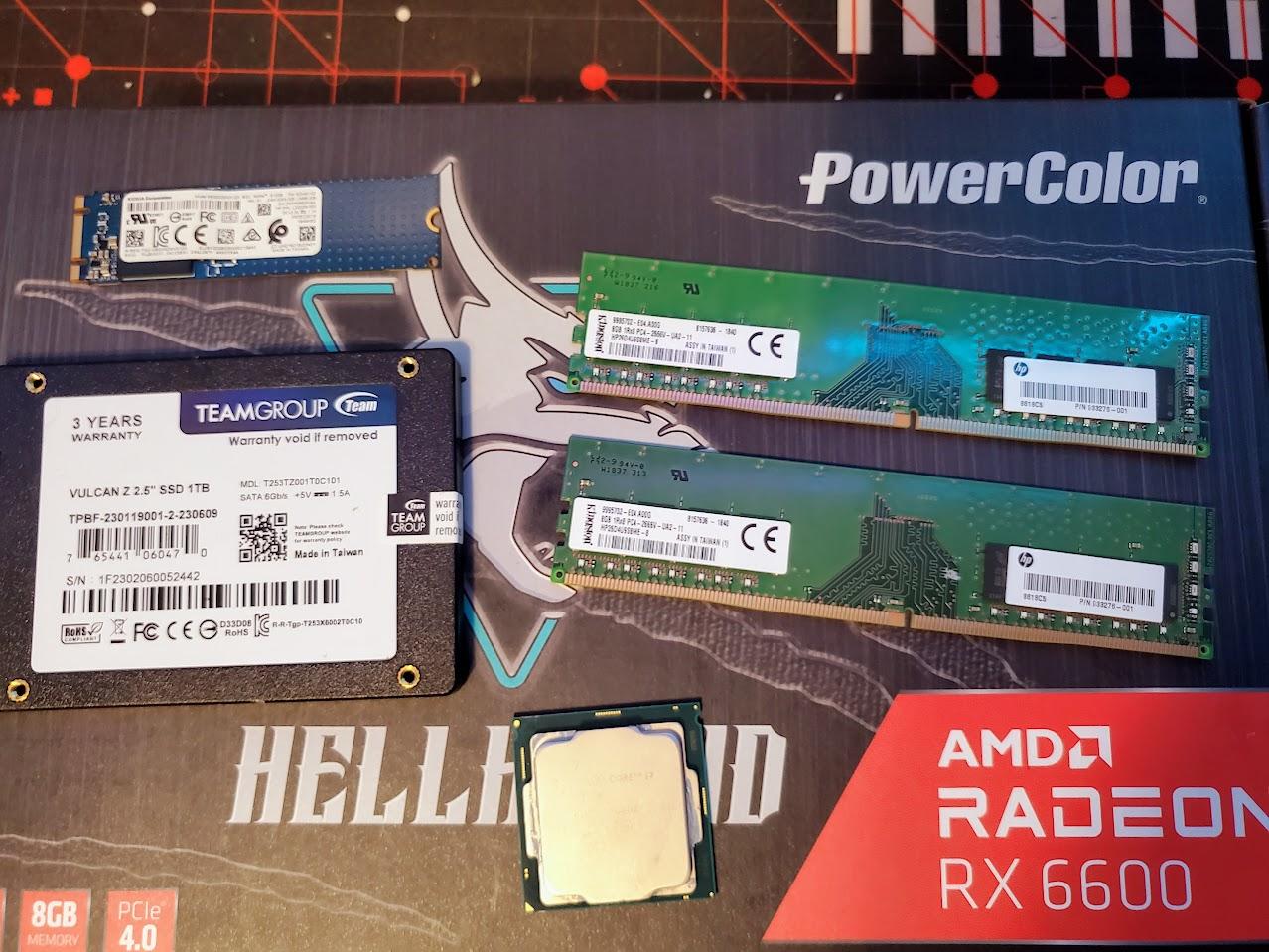 Intel Core I7-8700 | RX 6600 Value Office Gamer