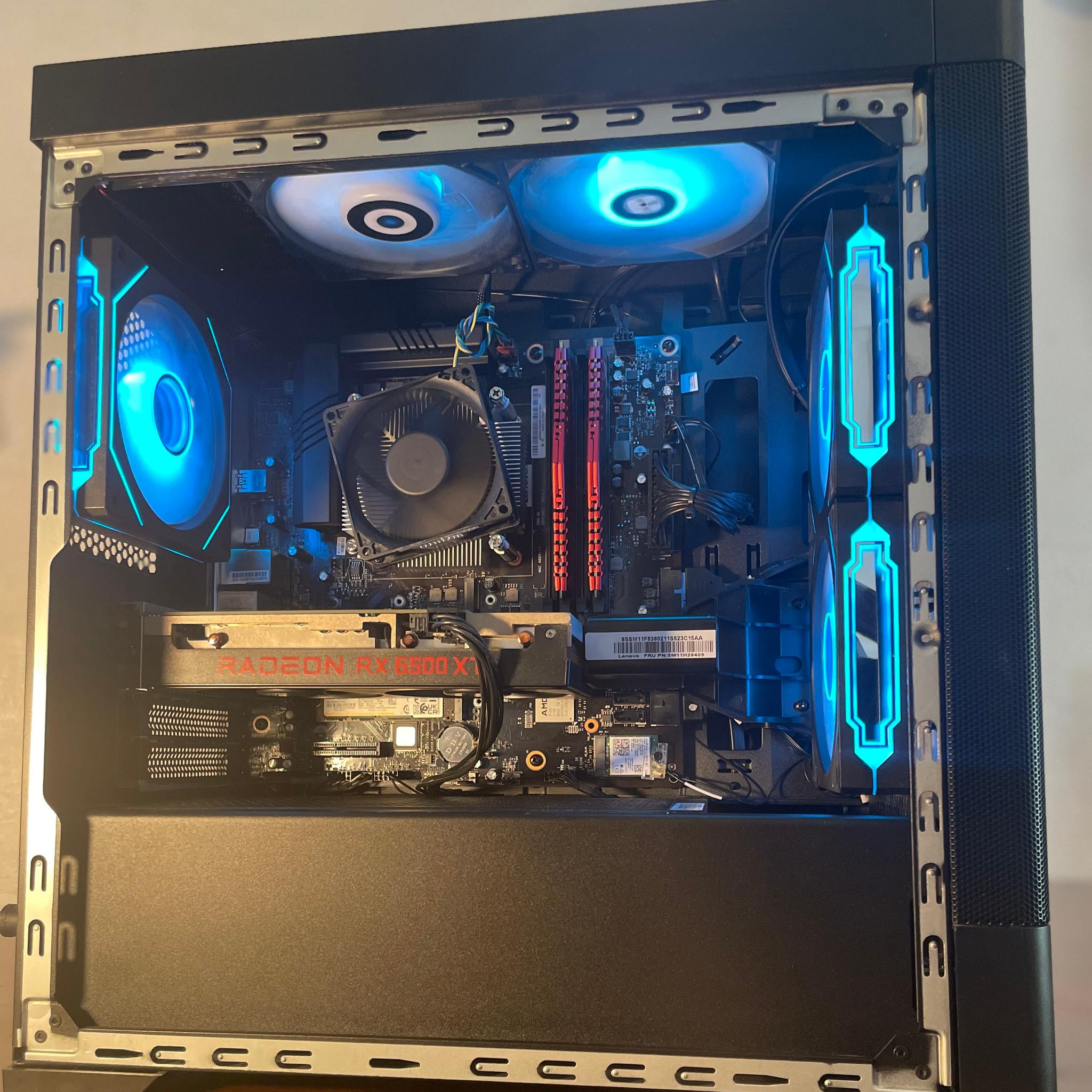 Gaming PC | Radeon 6500 XT| RYZEN 5 | 16GB RAM | WINDOWS 11 | WIFI & BT