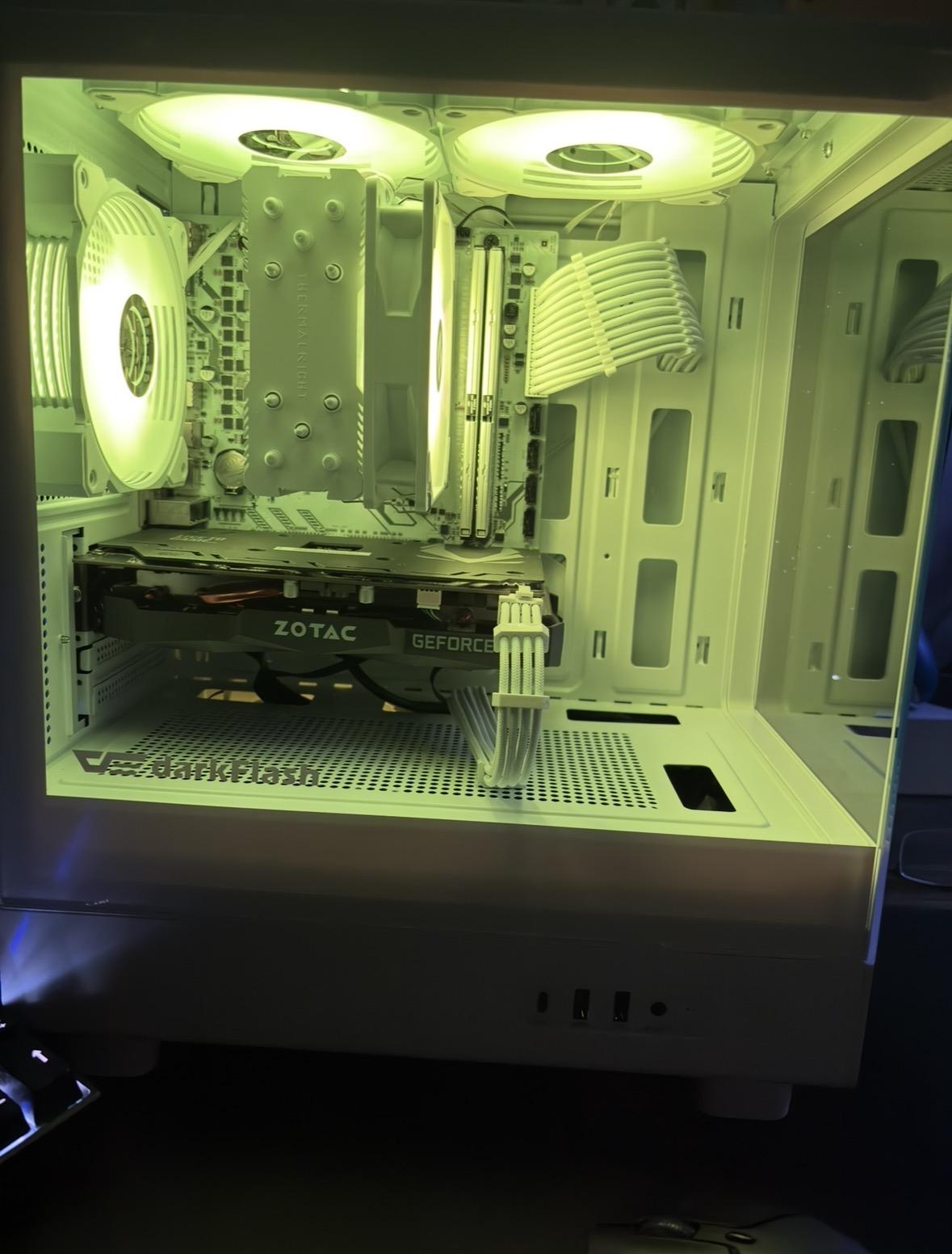 🧊 Frostbyte White RGB Gaming PC | Ryzen 5 3600 + RTX 2060 | Clean & Powerful 🎮
