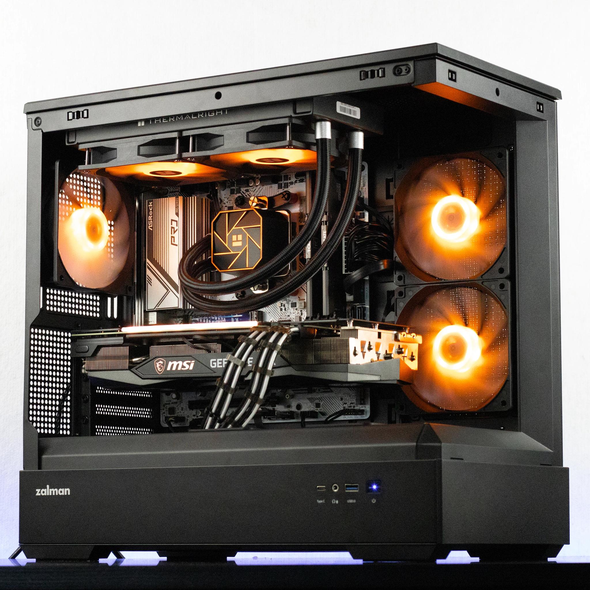 🌅🐦‍⬛ RTX Gaming PC - RTX 3070 🧡 Ryzen 5 5600X 🖤 32GB DDR4 🧡 1TB NVMe