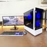 Sleeky Gaming PC | Intel i5 / AMD RX580 / 8GB / 1.1TB Win 11 Pro WiFi