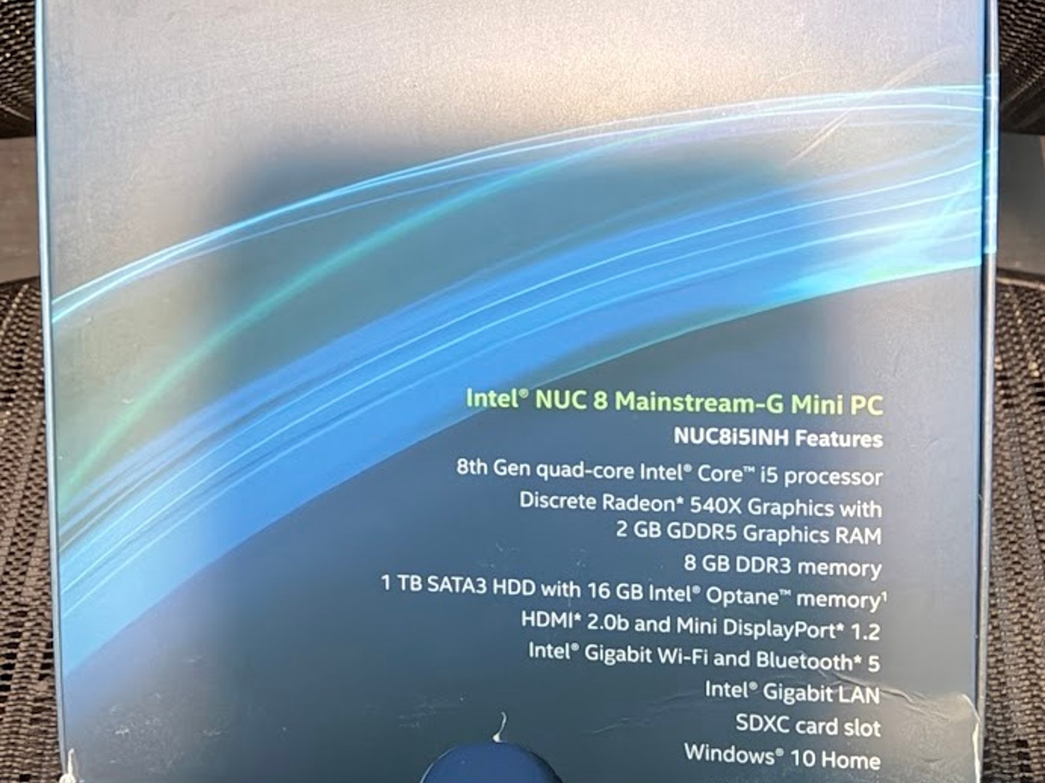 INTEL NUC 8 Mainstream-G Mini PC (NUC8i5INH)