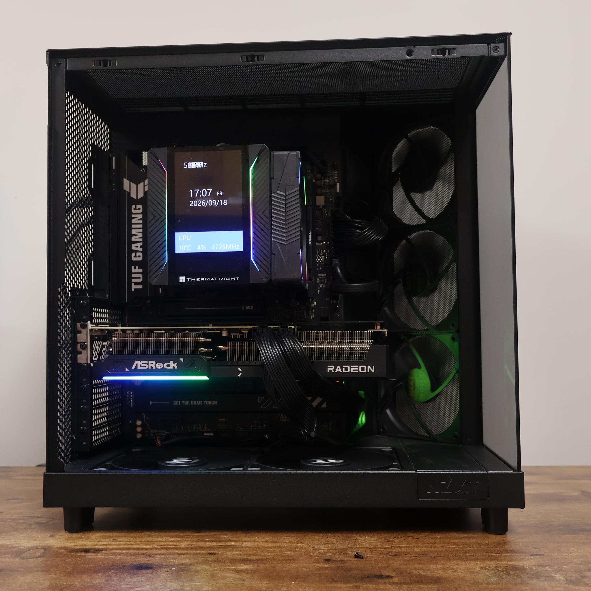 RX 9070 XT Gaming PC – Ryzen 7 7800X3D | 32GB DDR5 6000MHz | 1TB WD Black NVMe | 1440p / 4K Gaming