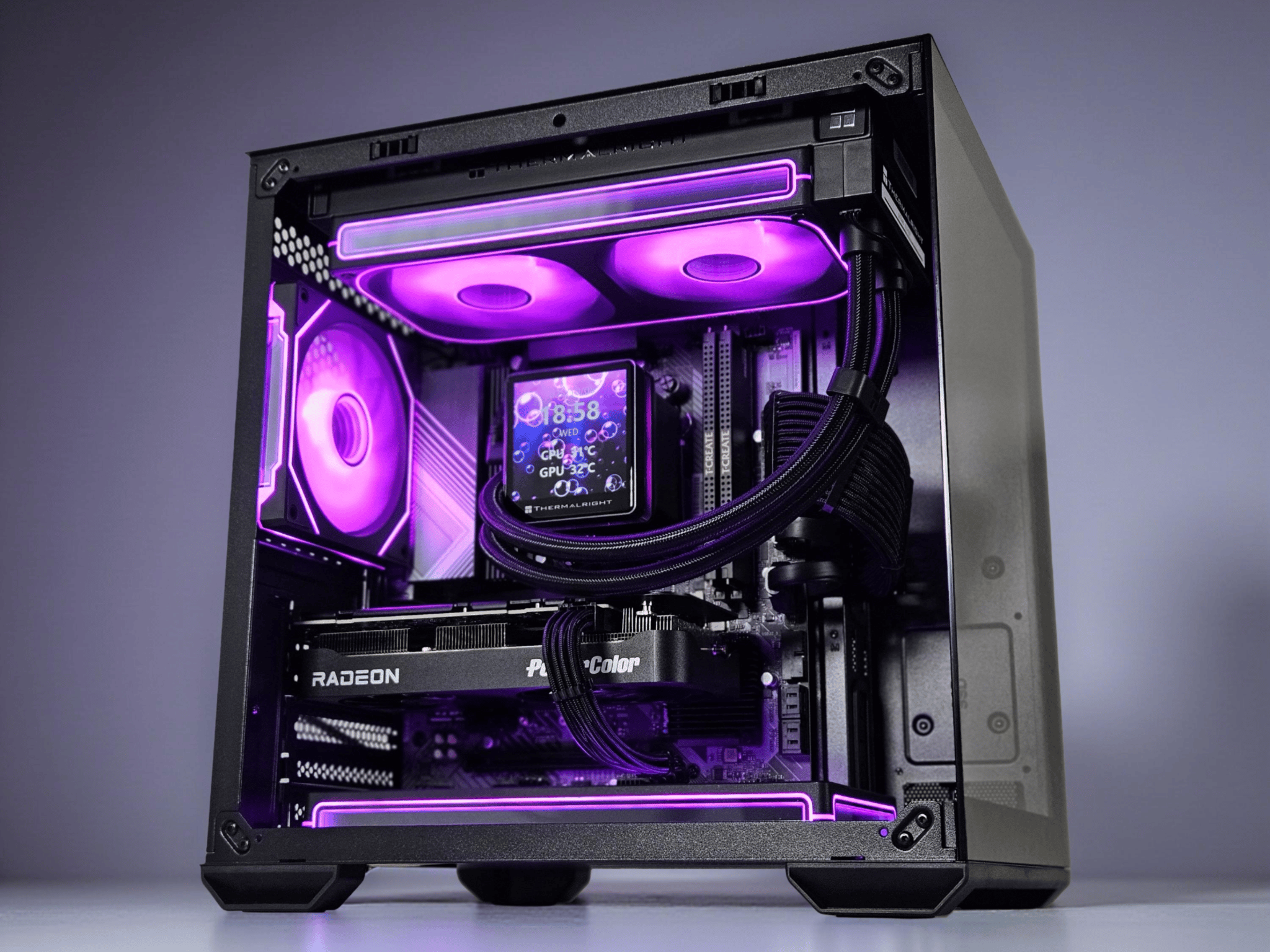 🎁{Holiday Sale}🎄Liquid Cooled Gaming PC☄️AMD RX 9060 XT 16GB