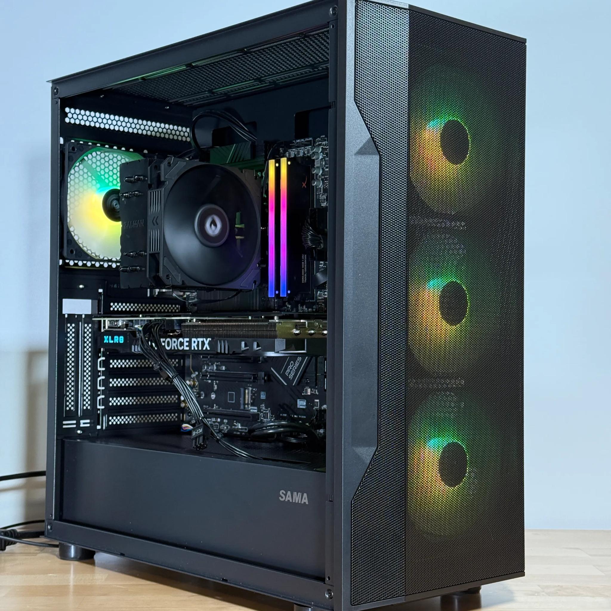 RTX 4070 Ryzen 5 7600X Gaming PC
