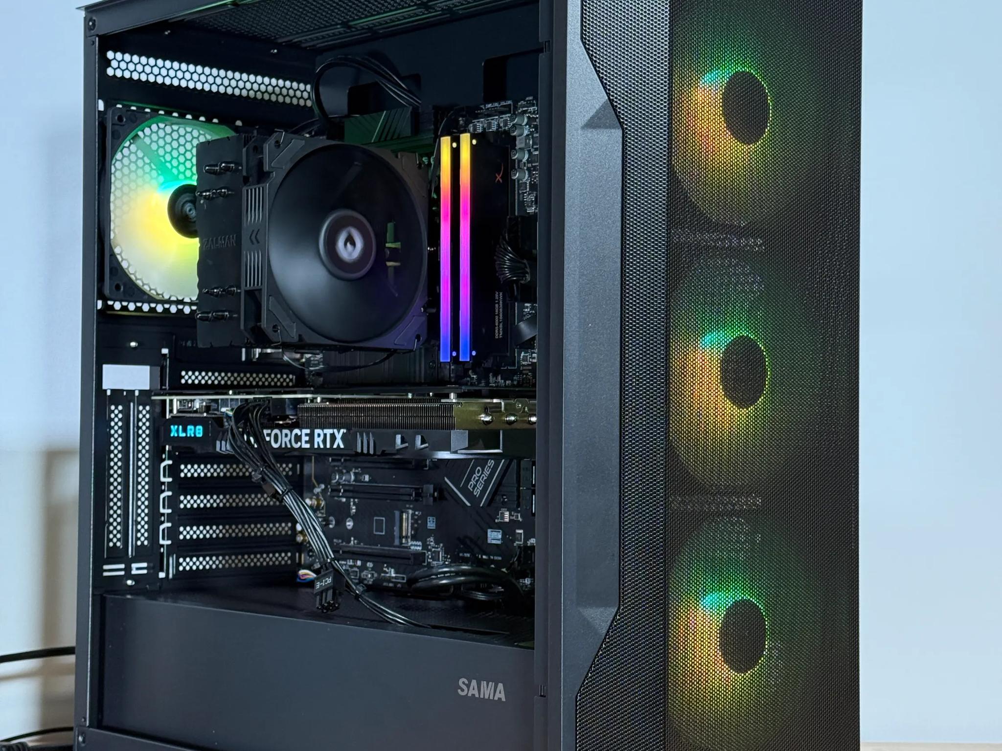 RTX 4070 Ryzen 5 7600X Gaming PC
