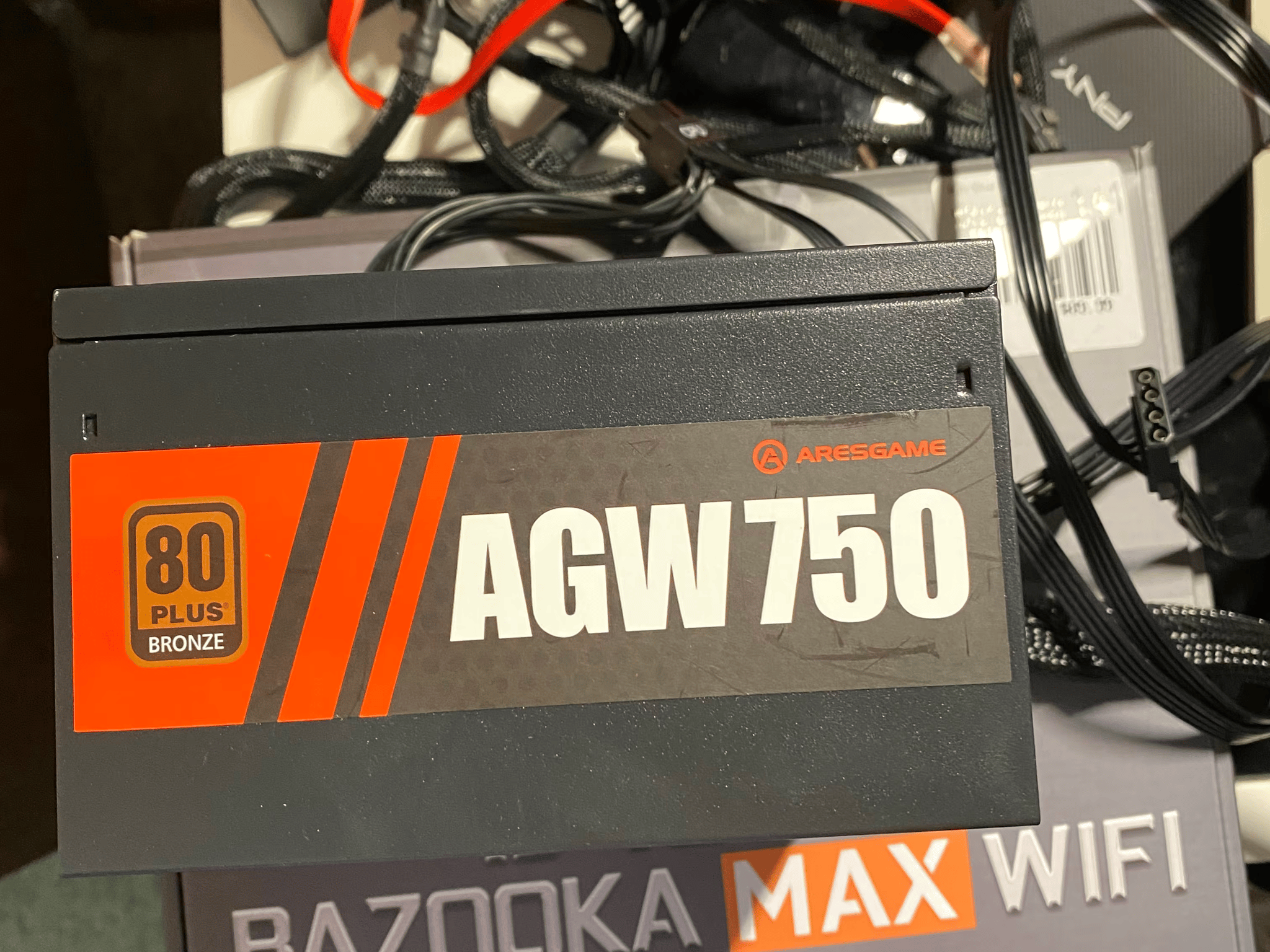 Combo - Aresgame AGW 750W 80+ Bronze PSU & 16gb Teamgroup (2x8gb) RAM