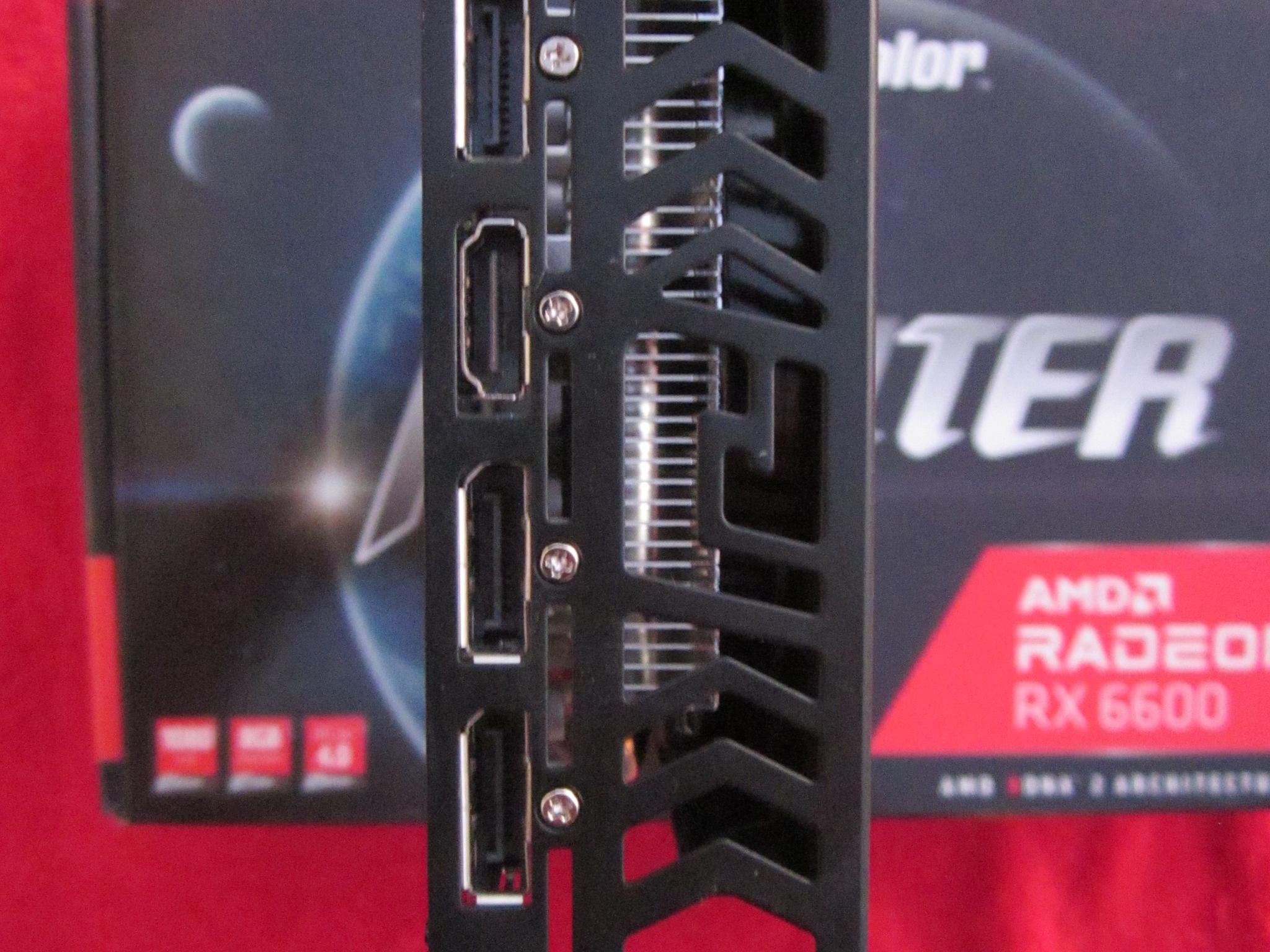 PowerColor Fighter RX 6600 8GB GDDR6 Graphics Card AXRX PCI Express 4.0