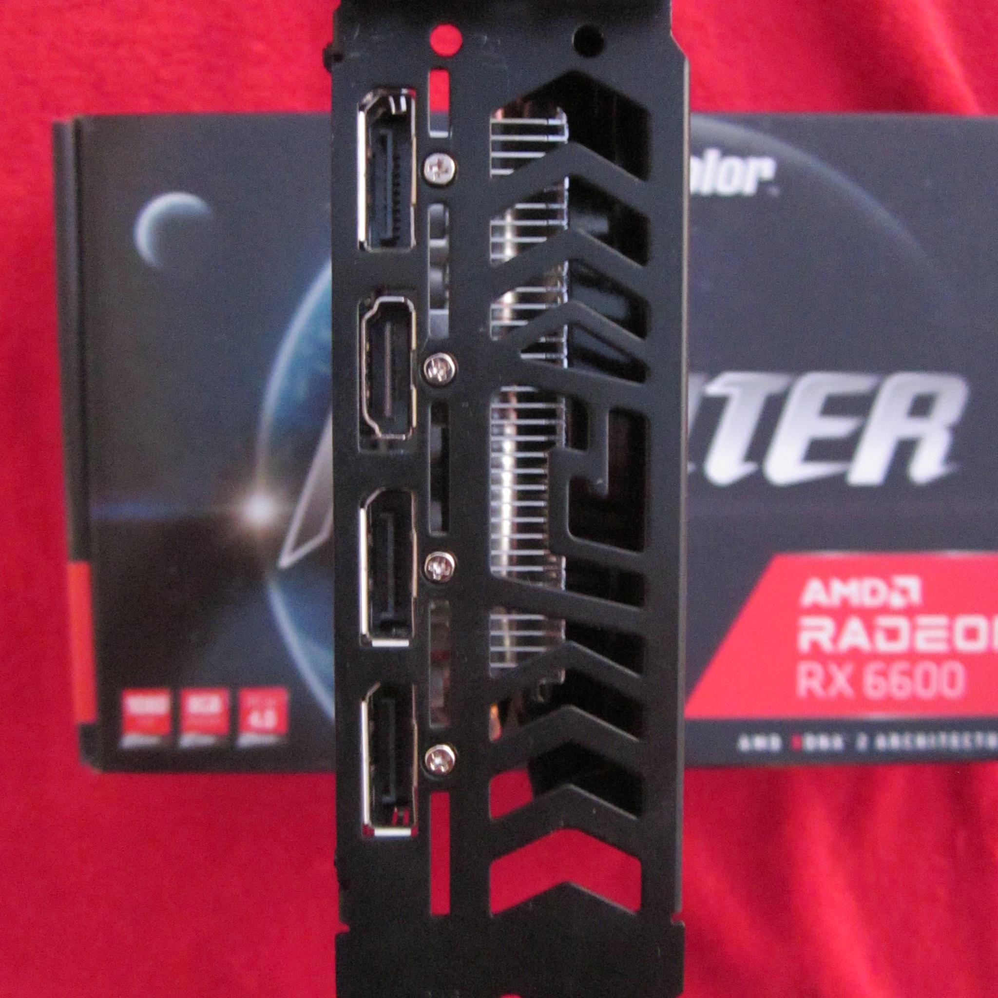 PowerColor Fighter RX 6600 8GB GDDR6 Graphics Card AXRX PCI Express 4.0