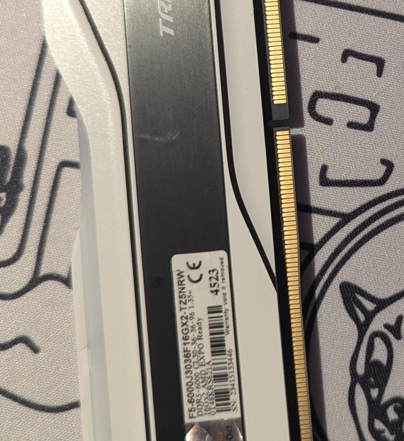 G.Skill Trident Z 32GB(2x16) 6000Mghz