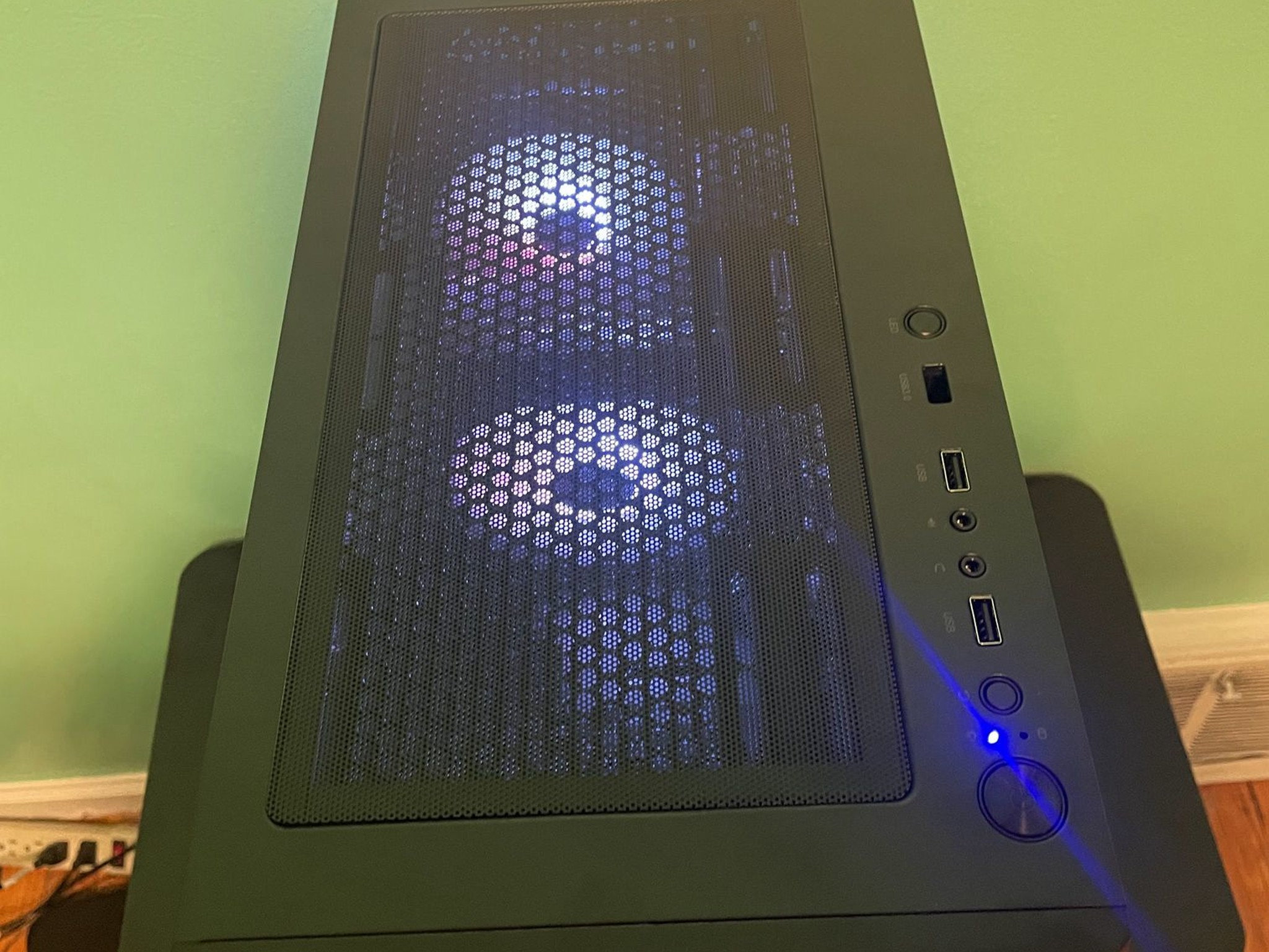 🔥130FPS GTA🔥Black Gaming PC | Intel i7 / AMD RX580 / 8GB / 1.1TB Win 11 Pro + Wi-Fi