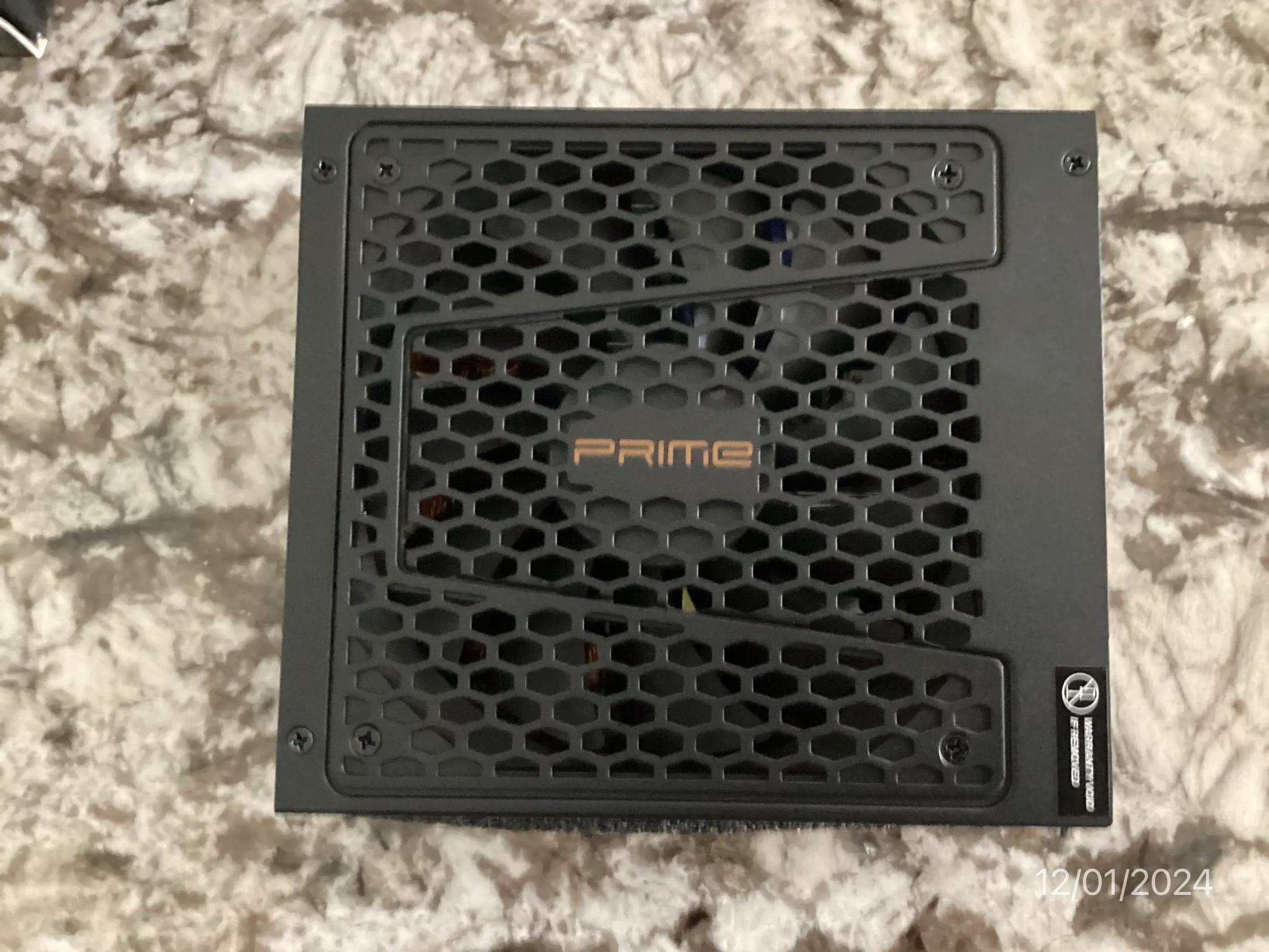 Seasonic GX 850 850w Prime 80+ Gold Power Supply -- New Open Box, Never Used