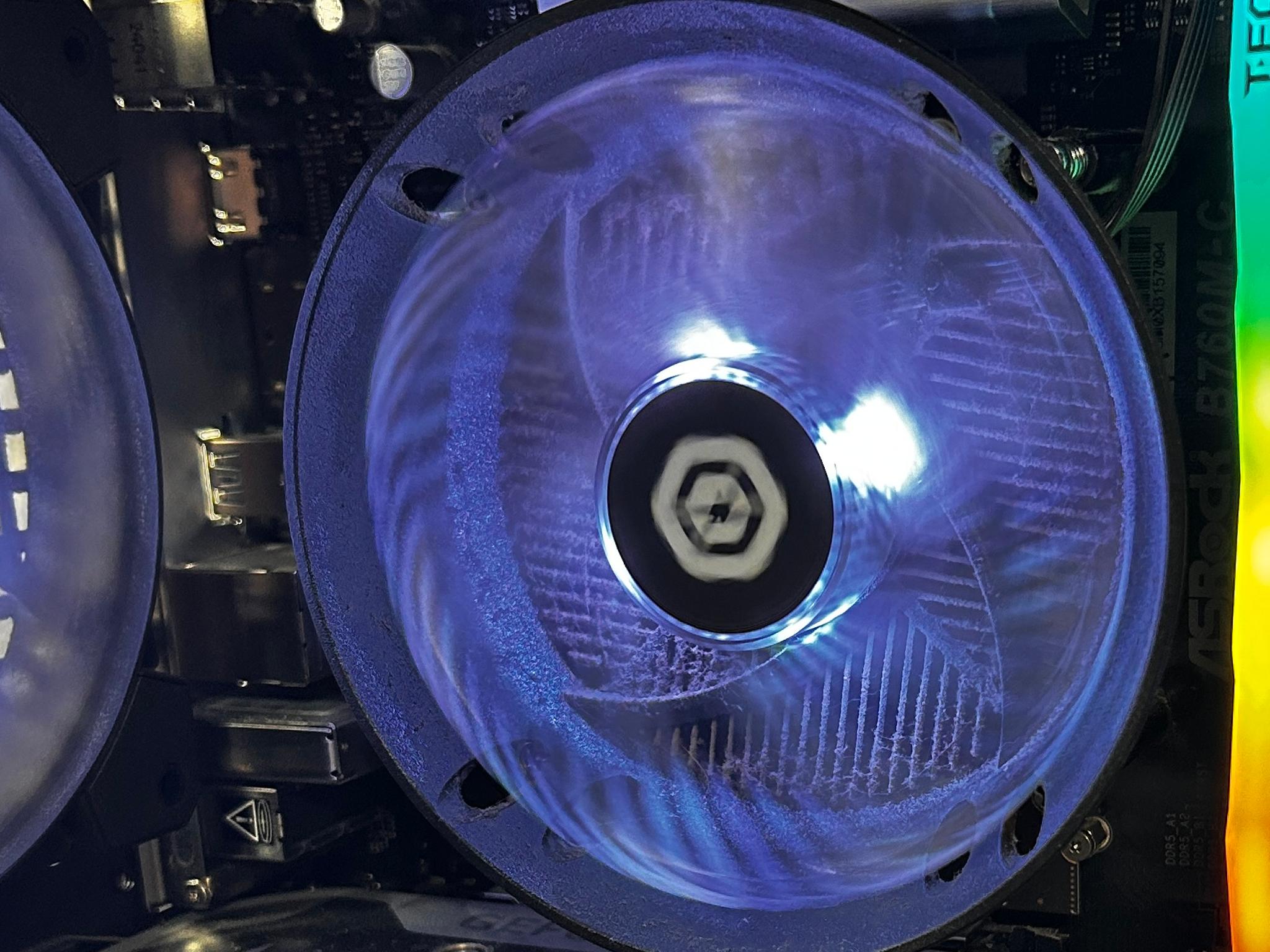 RGB CyberPower PC CPU Air Cooler Intel LGA1700