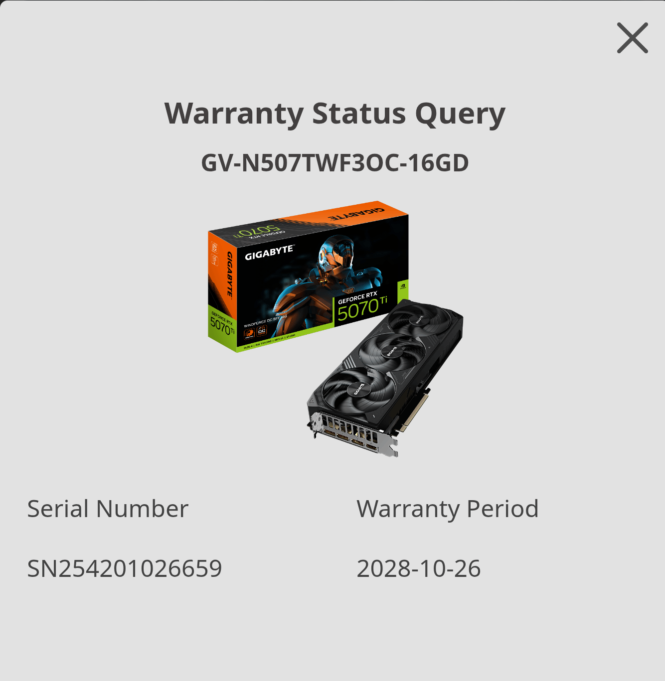 Gigabyte WINDFORCE OC SFF GeForce RTX 5070 Ti