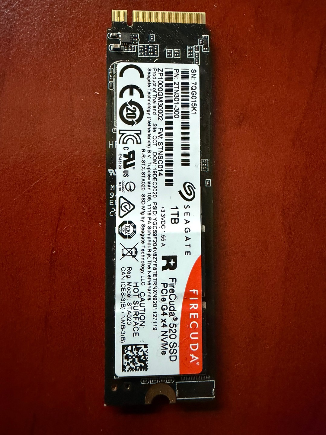 Seagate FireCuda 520 1TB SSD PCIE Gen4x4 | Jawa