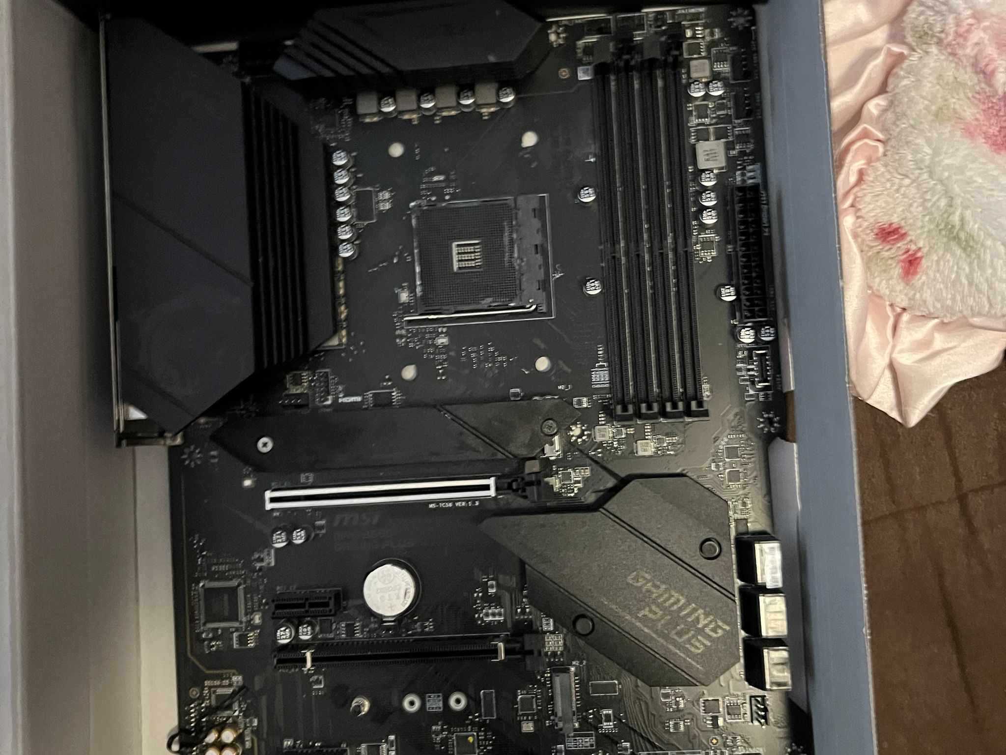 Perfect condition MSI B550 Gaming Plus motherboard
