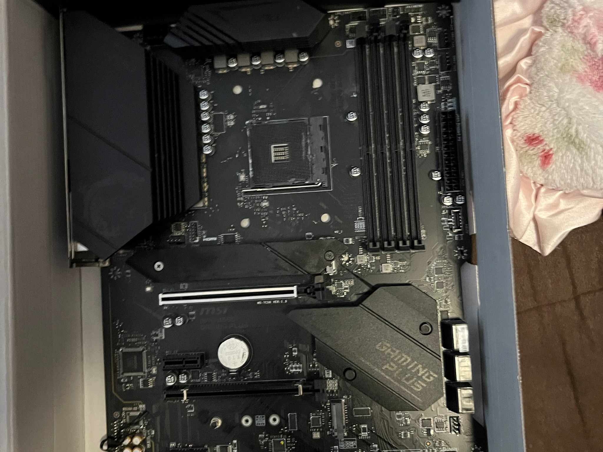 Perfect condition MSI B550 Gaming Plus motherboard
