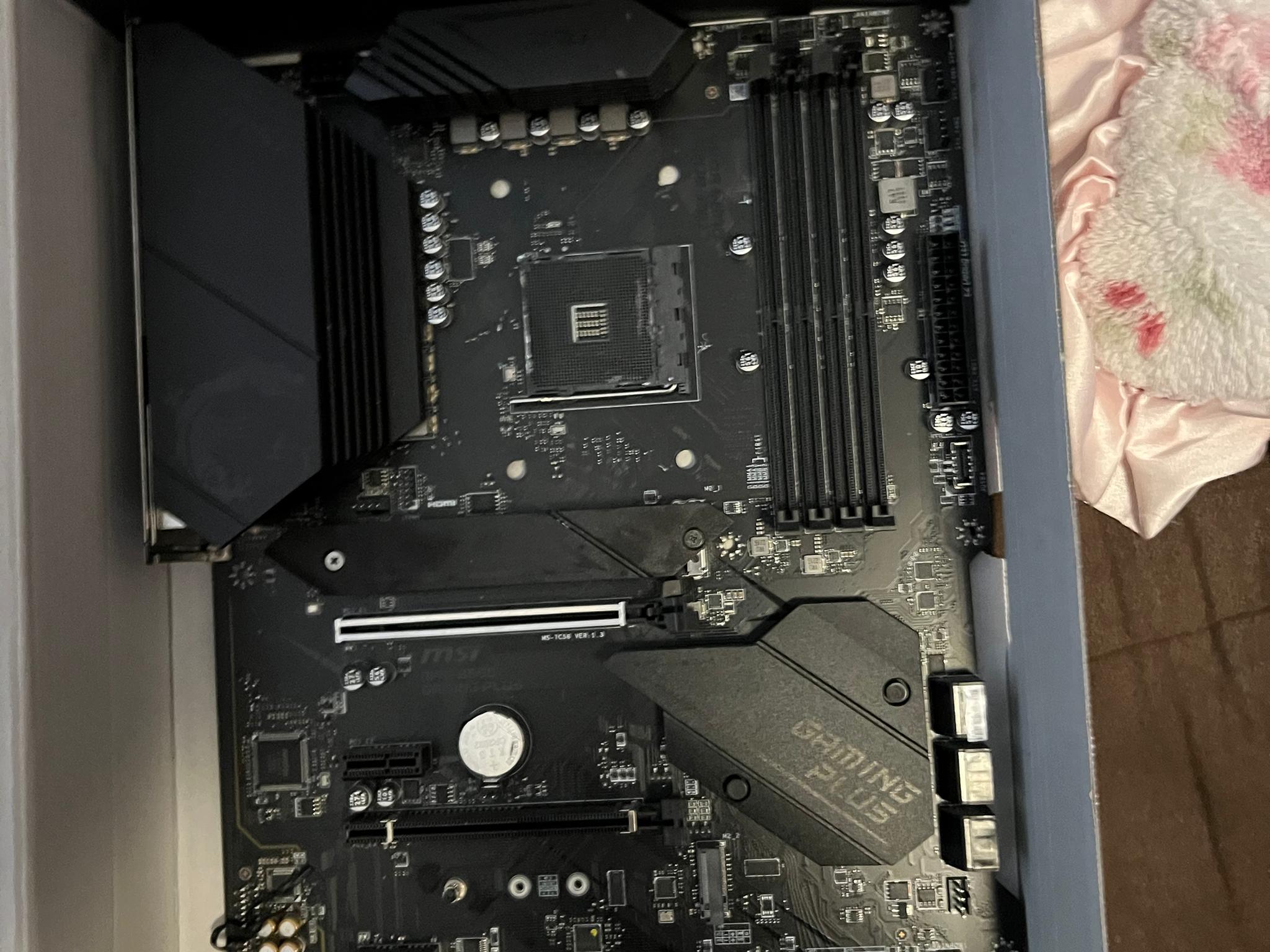 Perfect condition MSI B550 Gaming Plus motherboard