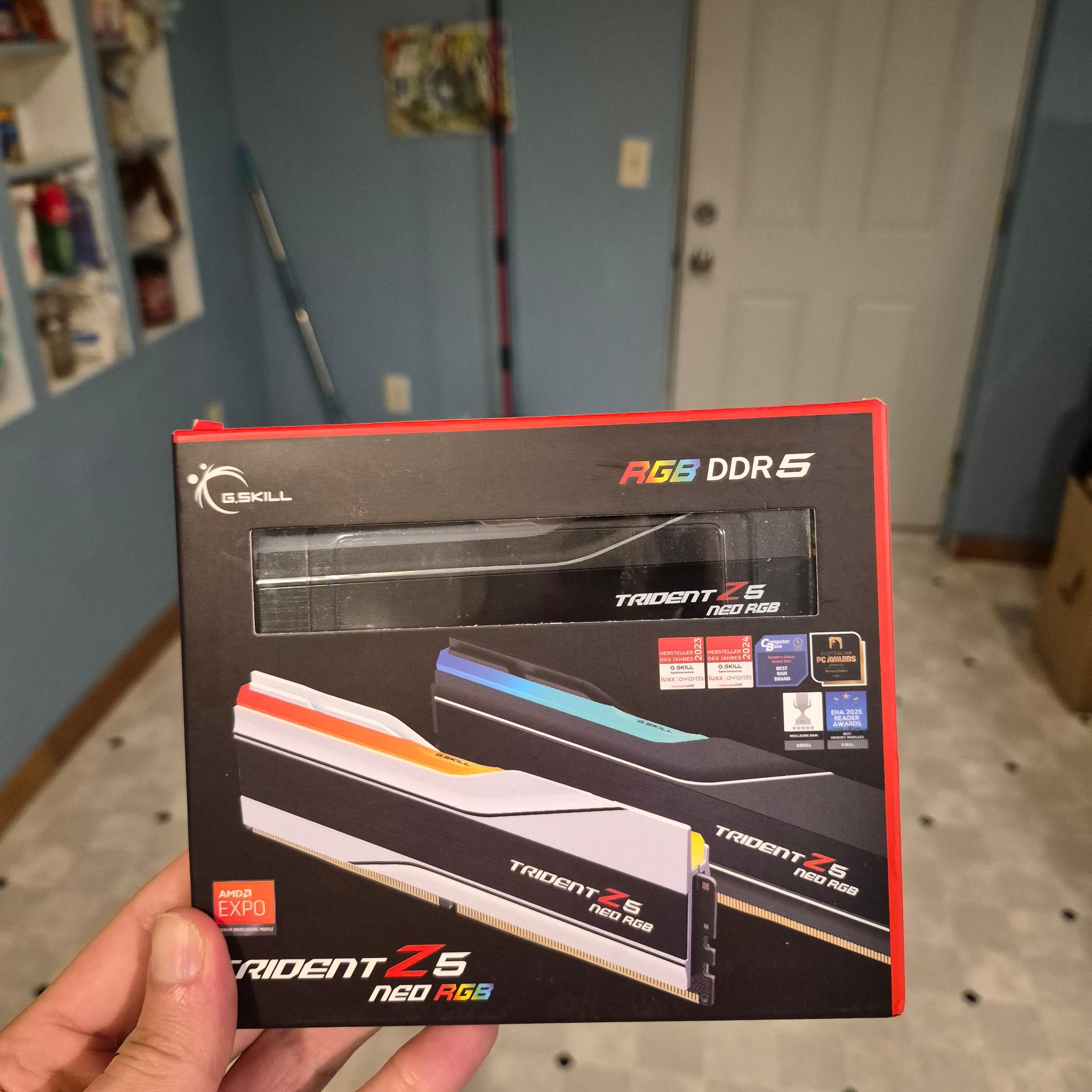 G.Skill Trident Z5 Neo RGB 64GB DDR5-6000 CL34 (2x32GB) Factory Sealed From RMA