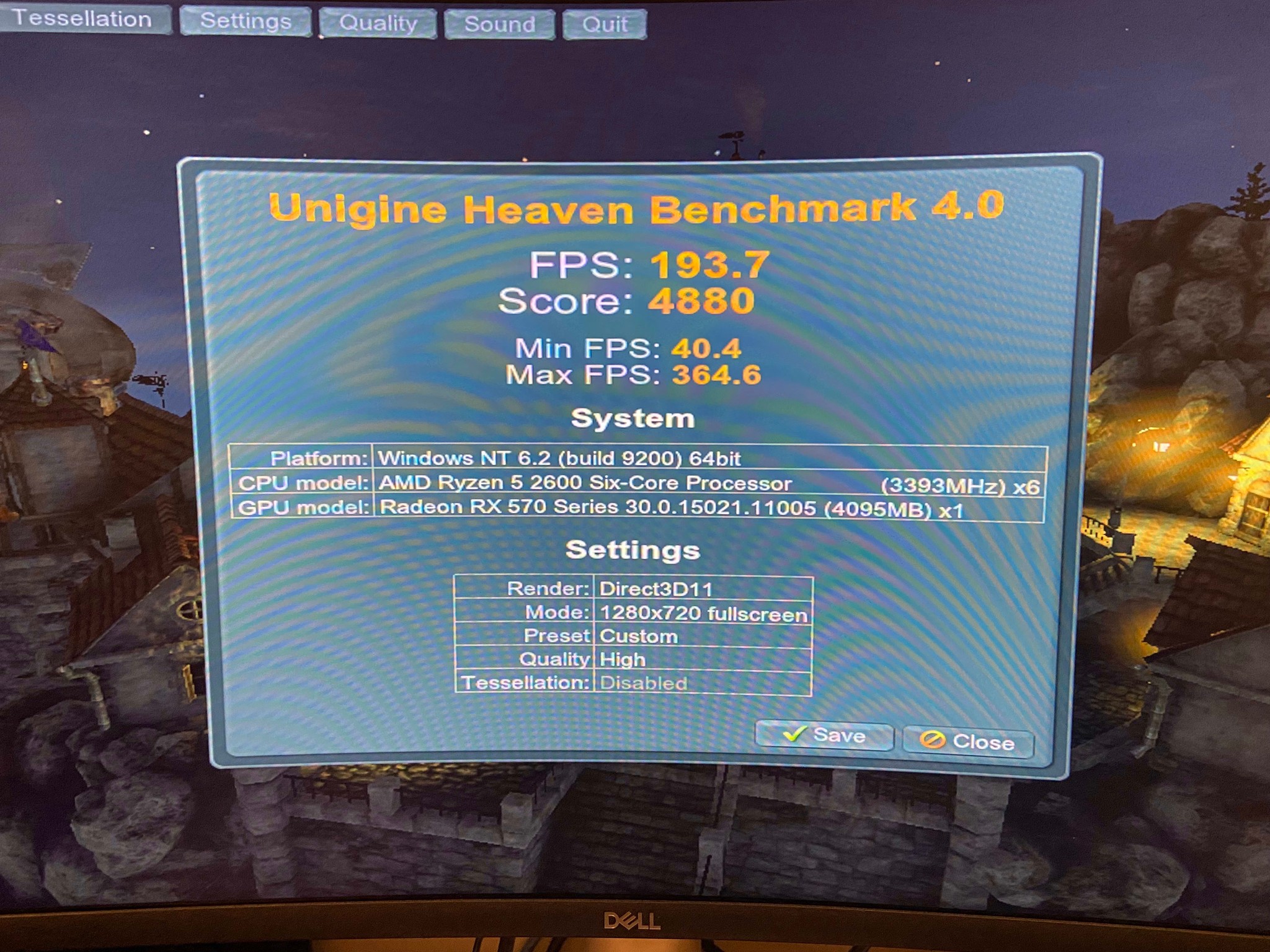 Ryzen 5 - 16 GB RAM - 8GB Radeon RX570