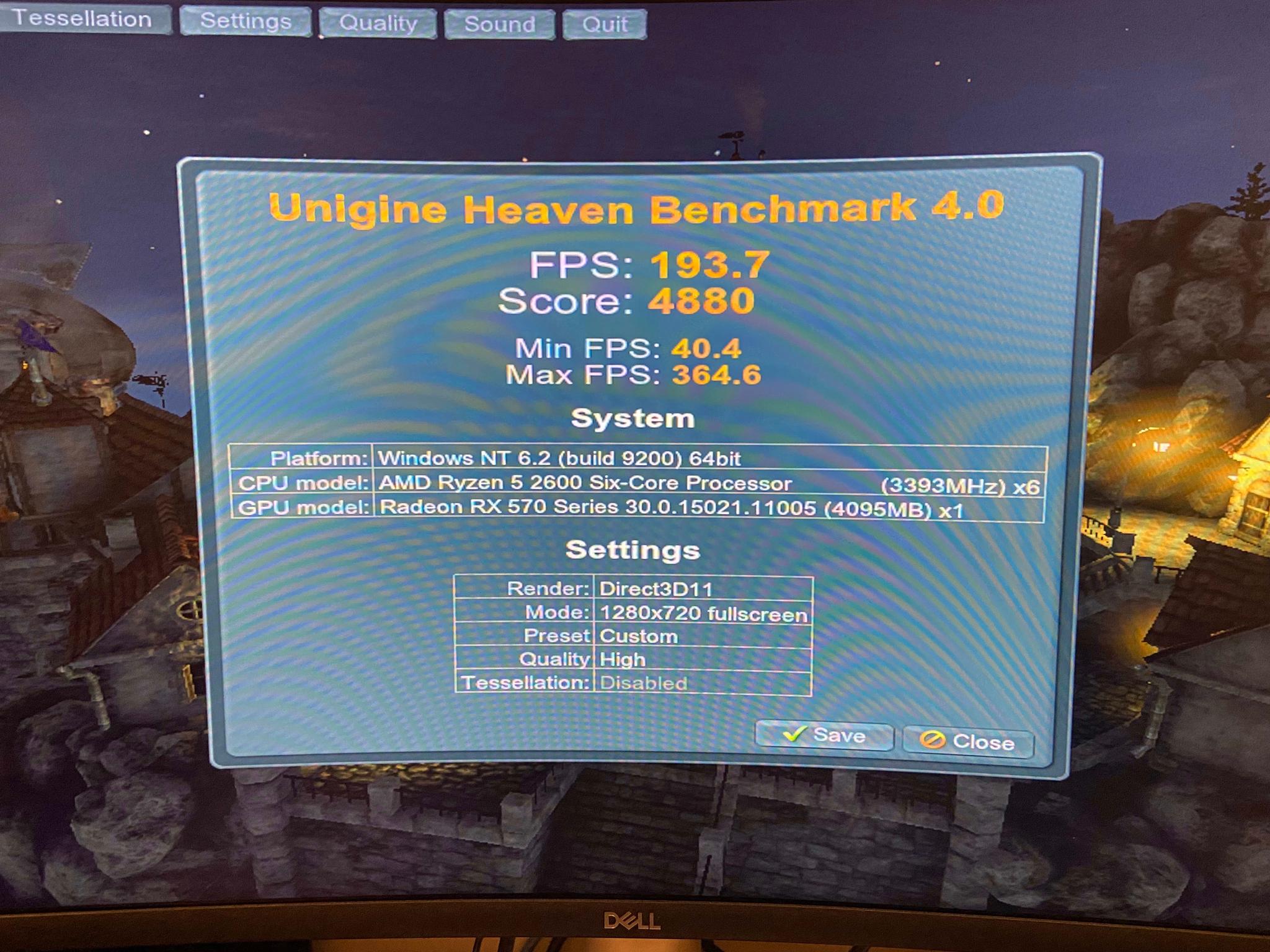 Ryzen 5 - 16 GB RAM - 8GB Radeon RX570
