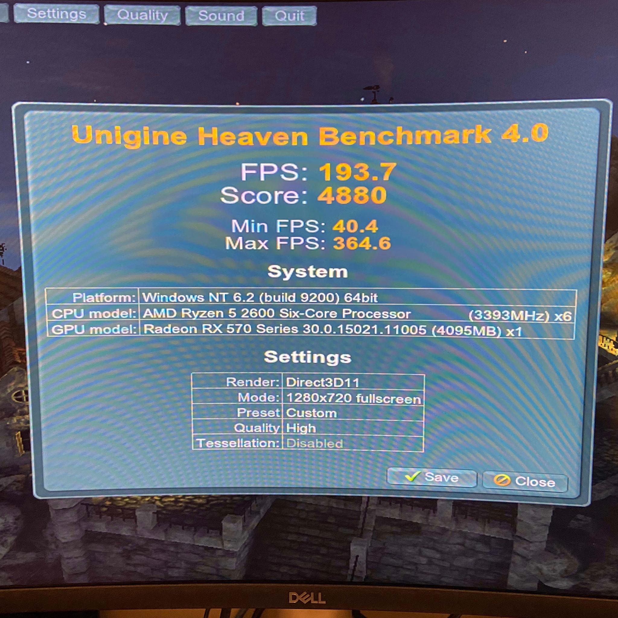 Ryzen 5 - 16 GB RAM - 8GB Radeon RX570