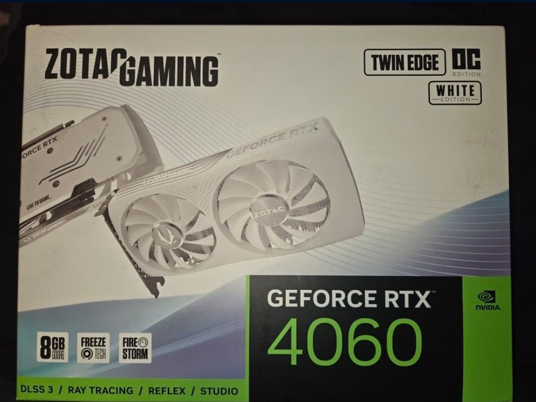 Zotac RTX 4060 8GB Twin Edge OC White