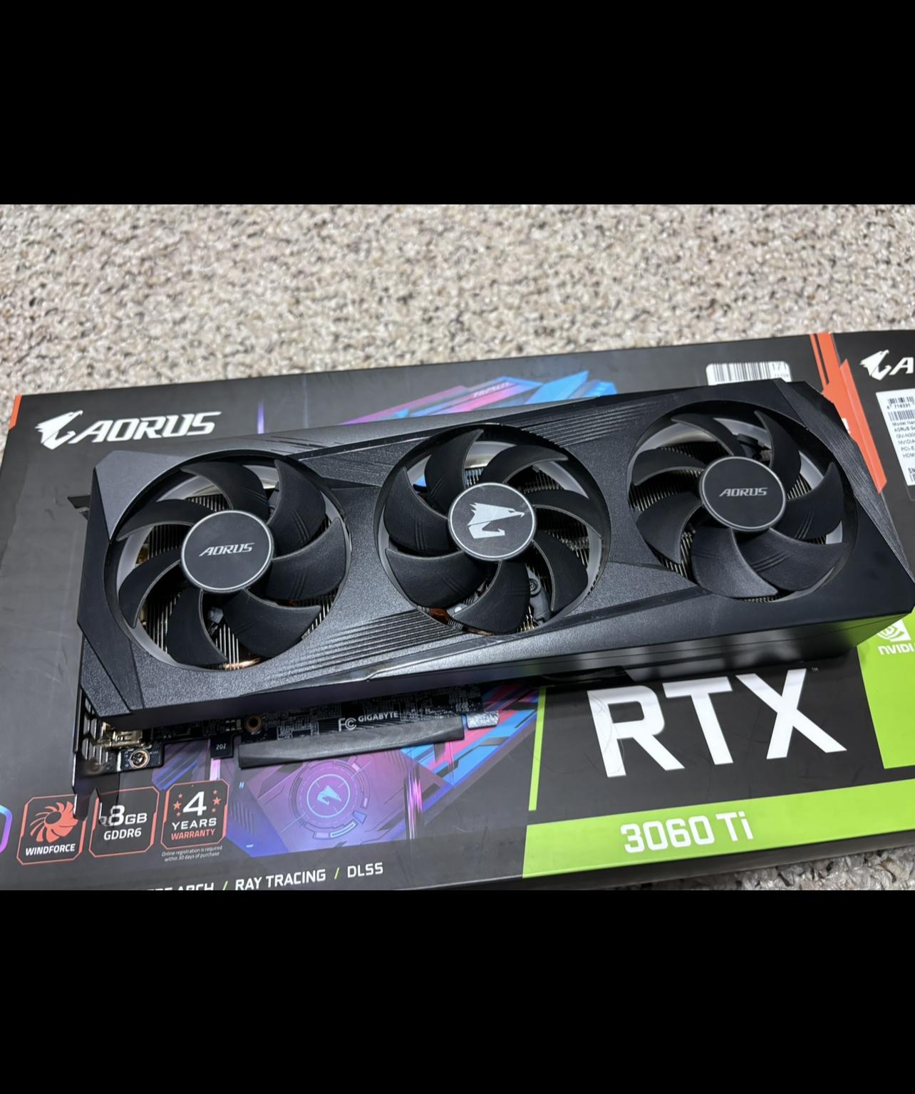GIGABYTE AORUS GeForce RTX 3060 Ti Elite 8G