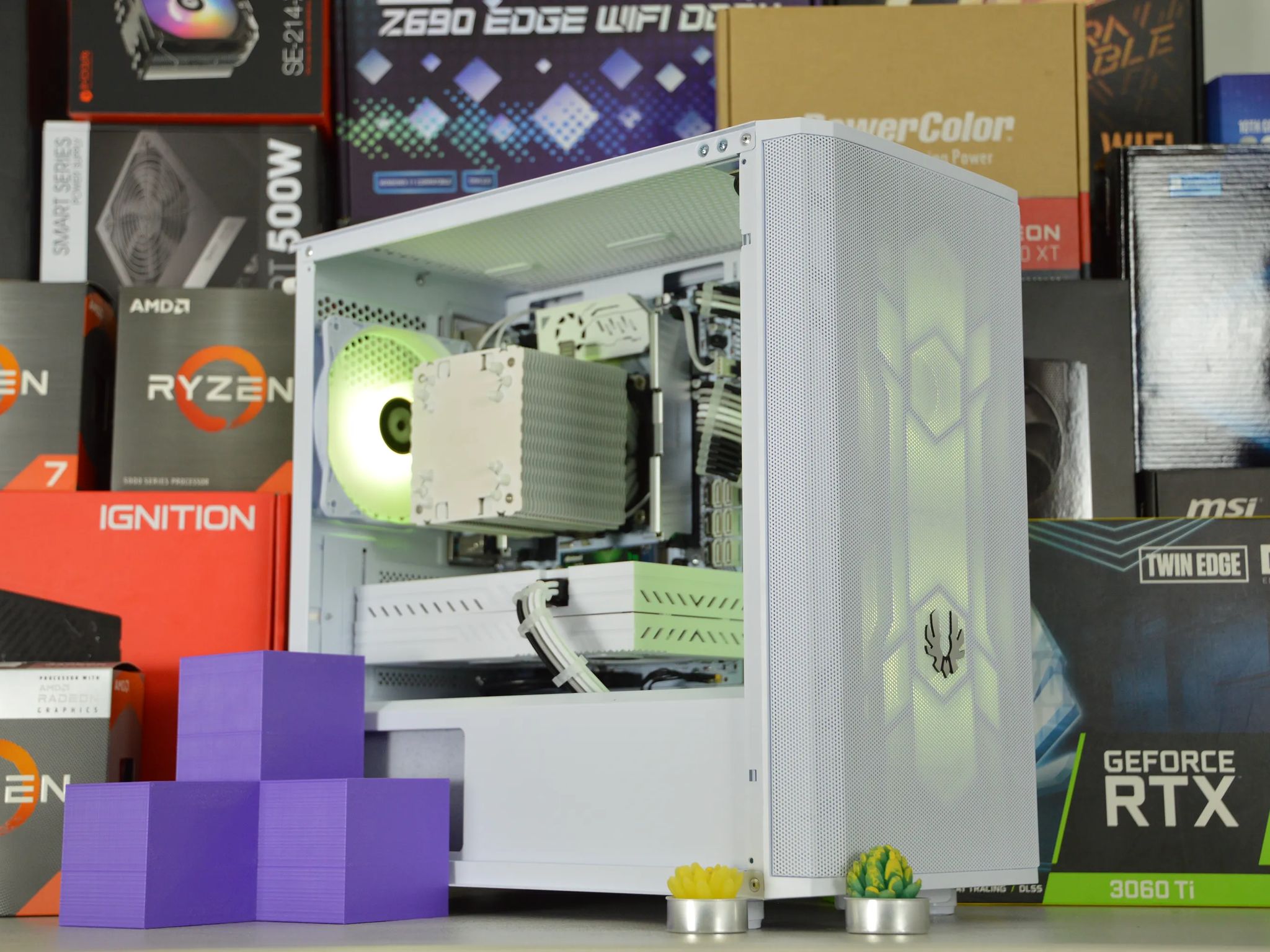 🟣❄️| RX 580 8GB | INTEL XEON E5 2670 V3 | 32GB DDR4 RAM | 1TB NVME SSD | Royal Blizzard |