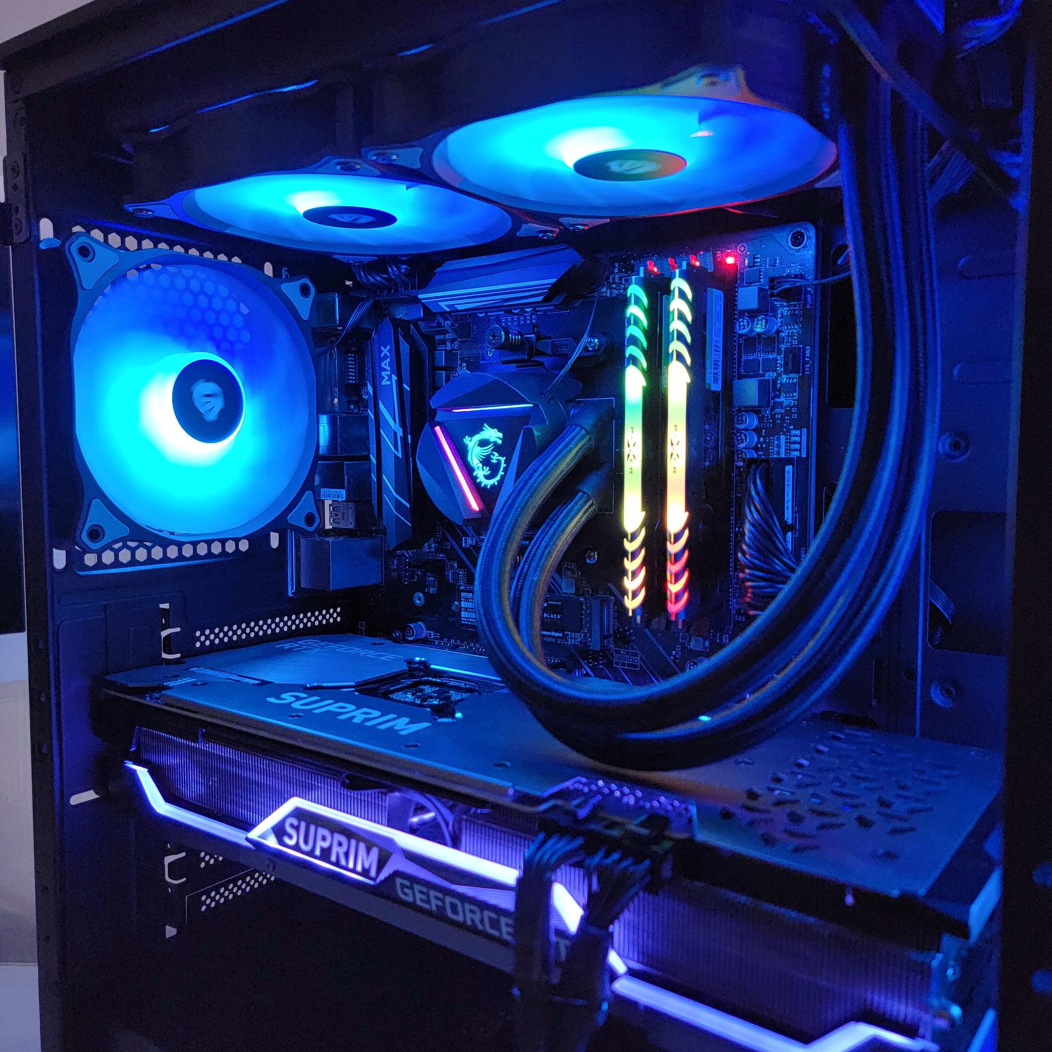 High End Gaming PC - Featuring Ryzen 7 5800x and RTX 3070 ti Suprim X