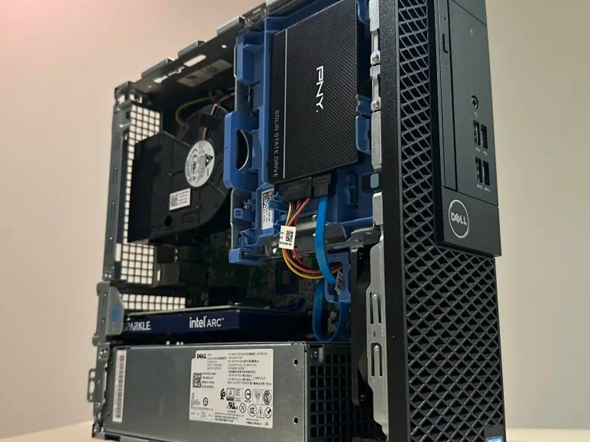 Starter Gaming PC – Intel Core i5-7500 | Sparkle Intel Arc A310 LP | 16GB RAM | 1TB SSD | Win11