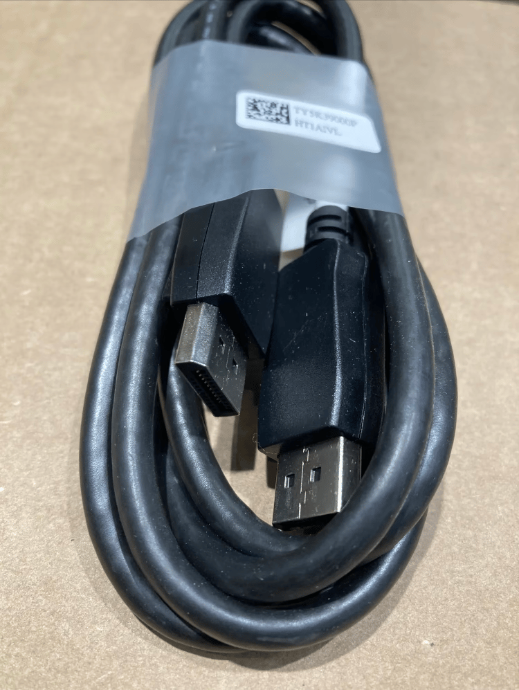 2X Display Port Cable 6ft