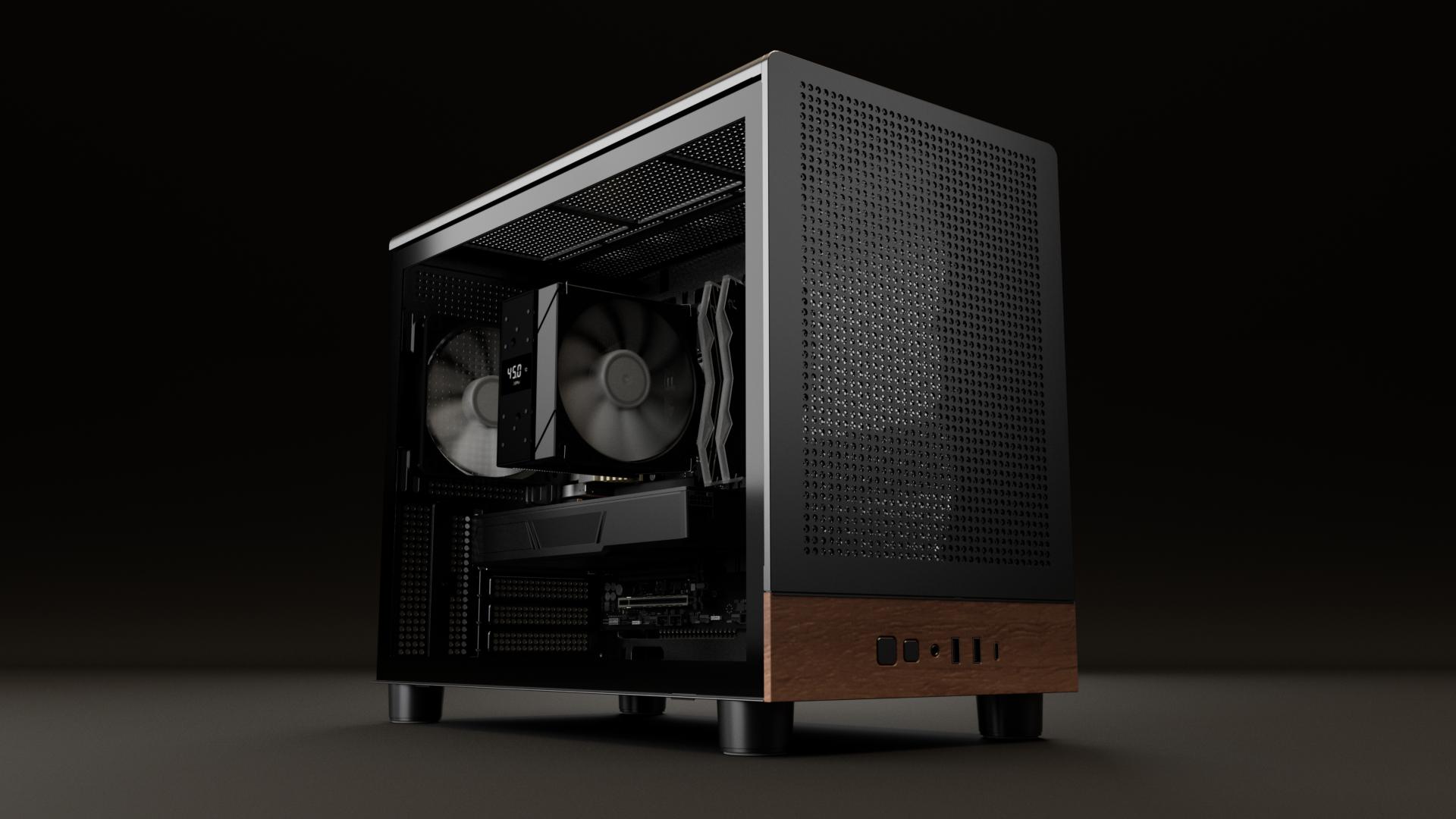AI Workstation | Radeon AI PRO R9700 32GB | Ryzen 5 9600X | 32GB DDR5 | 1TB Gen4 SSD