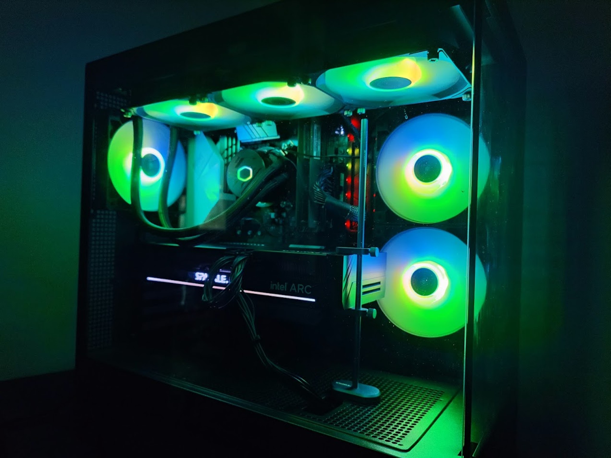 *FINAL PRICE*1440p👑🔵 All Intel Gaming Pc  🔵Intel I7 4.6GHZ🔵32gb Ram🔵Intel Arc a750🔵Windows 11