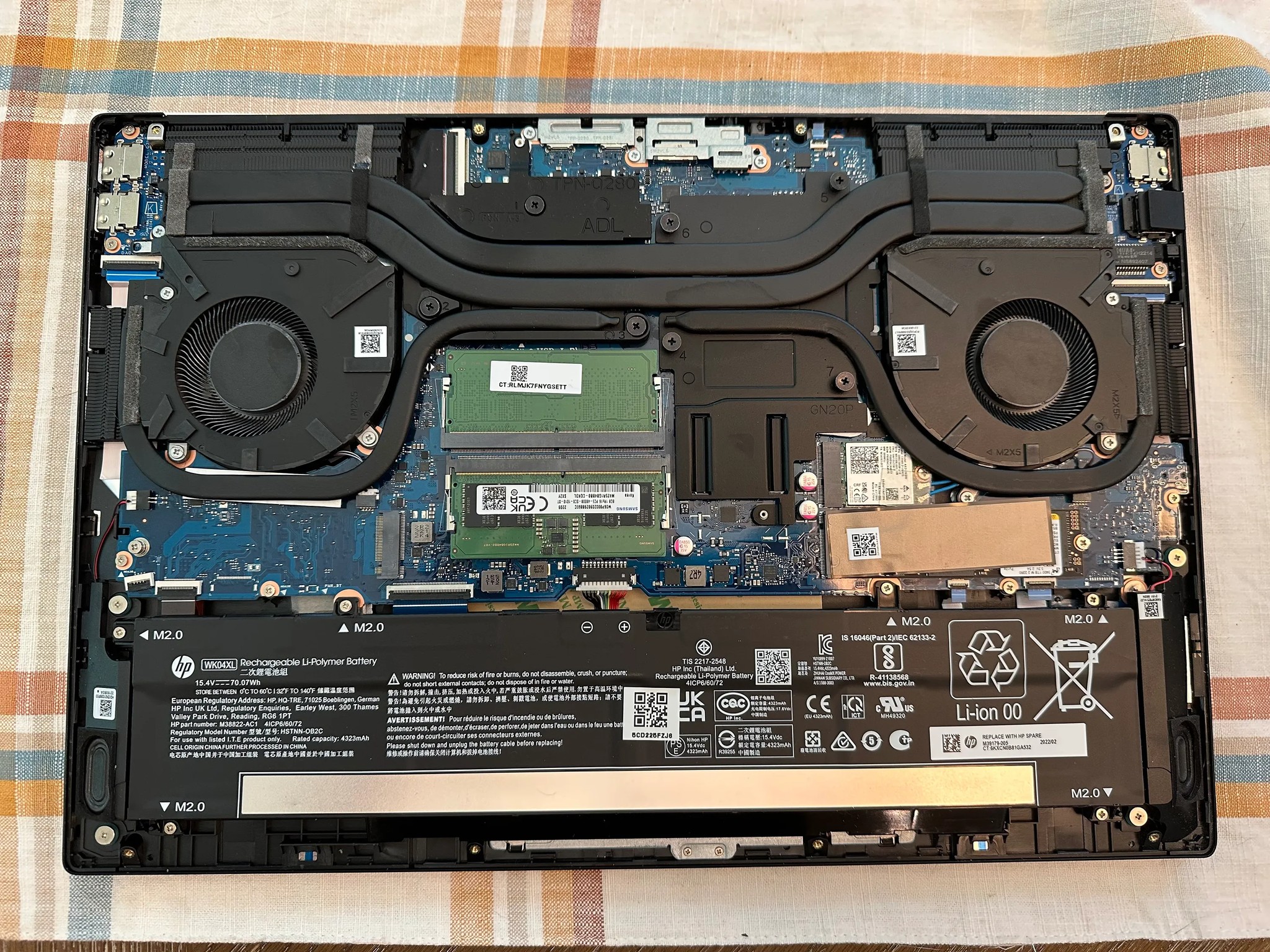 HP Omen 16.1" Gaming Laptop - Nvidia RTX 3050ti, Intel Core i7 12700h, 16gb DDR5 RAM, 1tb SSD