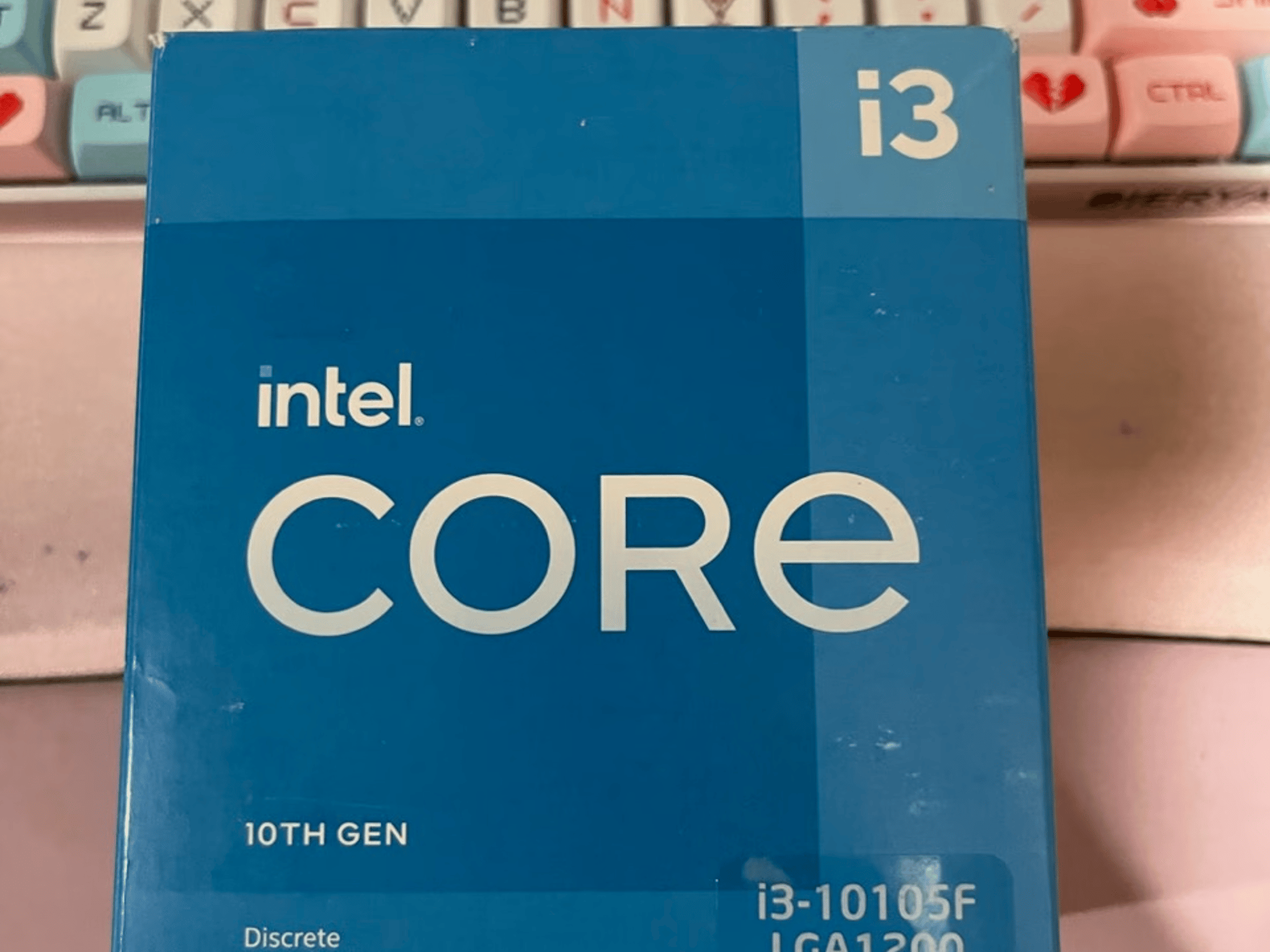 Intel i3 10105F 4 core 8 threads with cooler LGA 1200