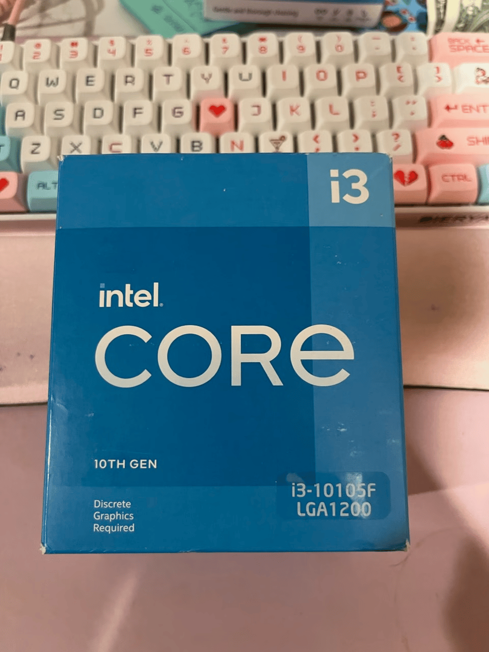 Intel i3 10105F 4 core 8 threads with cooler LGA 1200