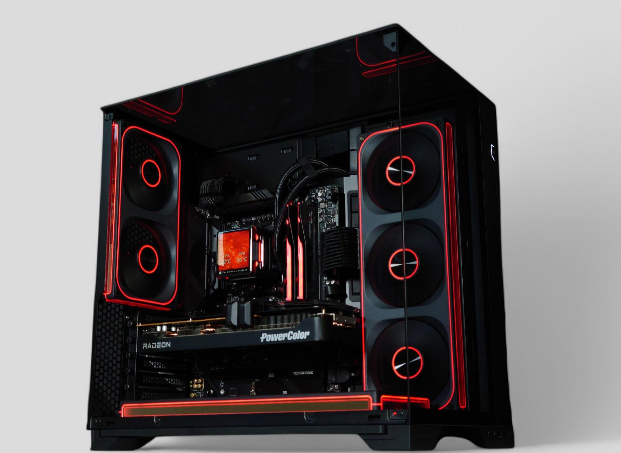 🔥🥷🏻 Ultimate All AMD Gaming PC!🥇AMD RX 9070 XT 16GB🥇AMD Ryzen 7 9800X3D 8 core