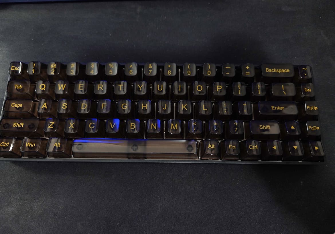 Black Pearl : 65% Custom Keyboard