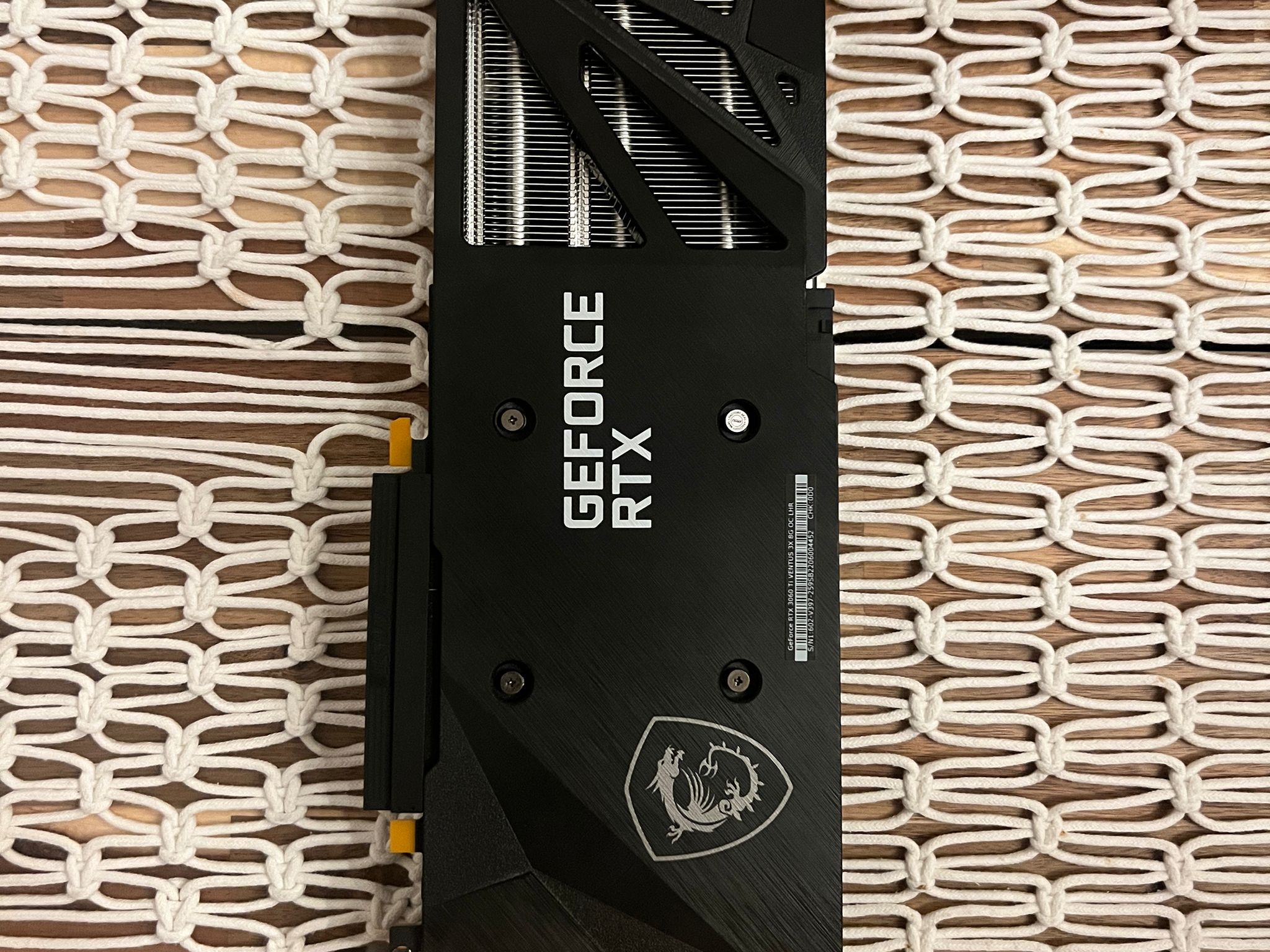 3060 ti | MSI ventus 3x | like new with box