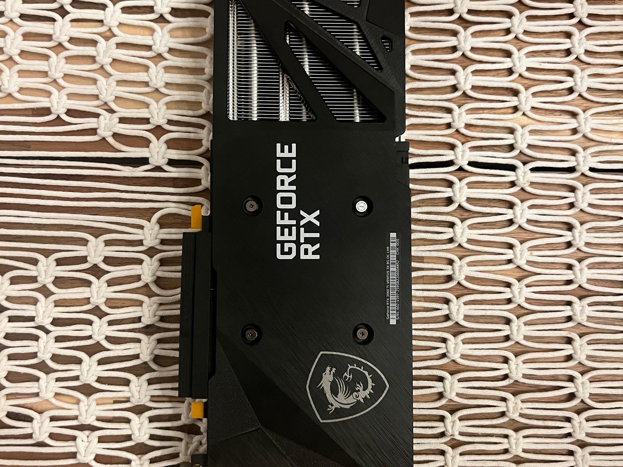 3060 ti | MSI ventus 3x | like new with box