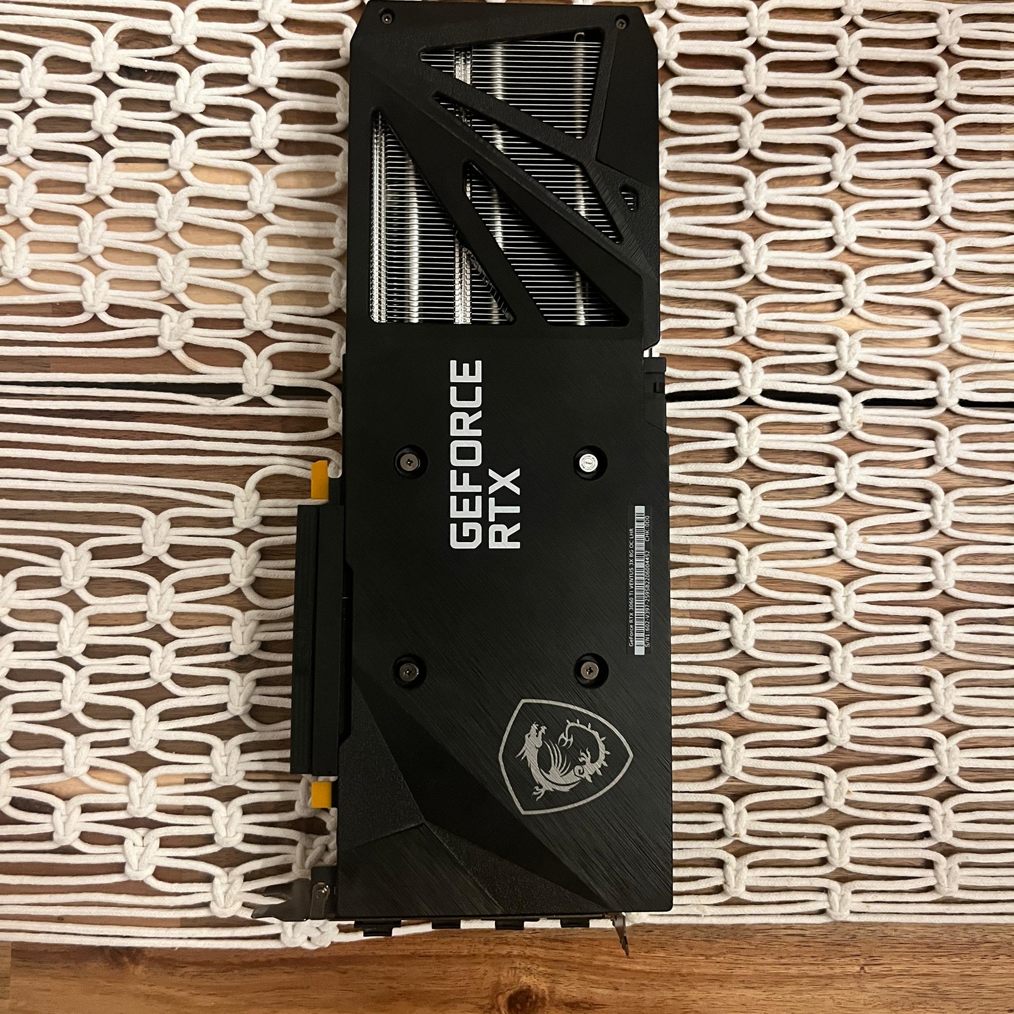 3060 ti | MSI ventus 3x | like new with box